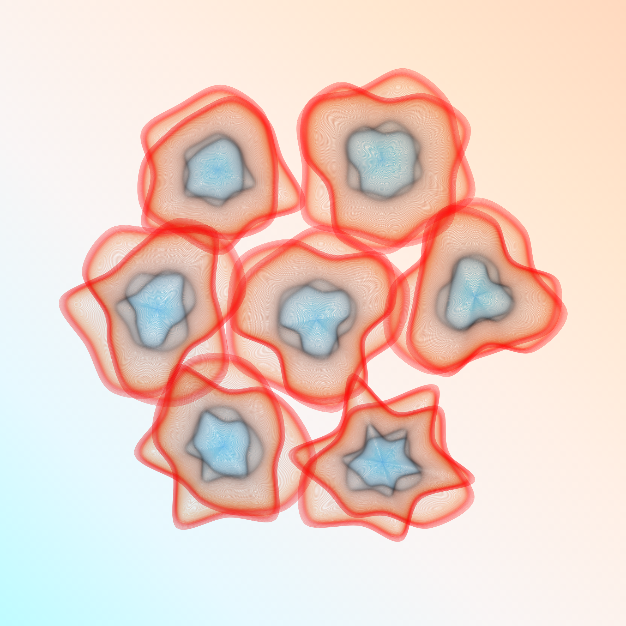 Art Blocks - Art Blocks v2 - Flowers #3655 - NFT # 116003655