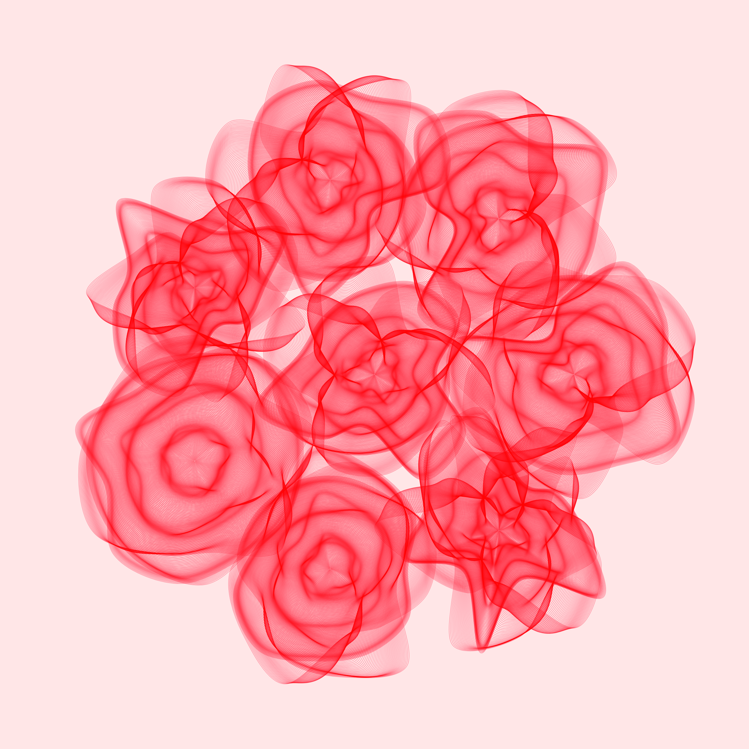 Art Blocks - Art Blocks v2 - Flowers #3658 - NFT # 116003658