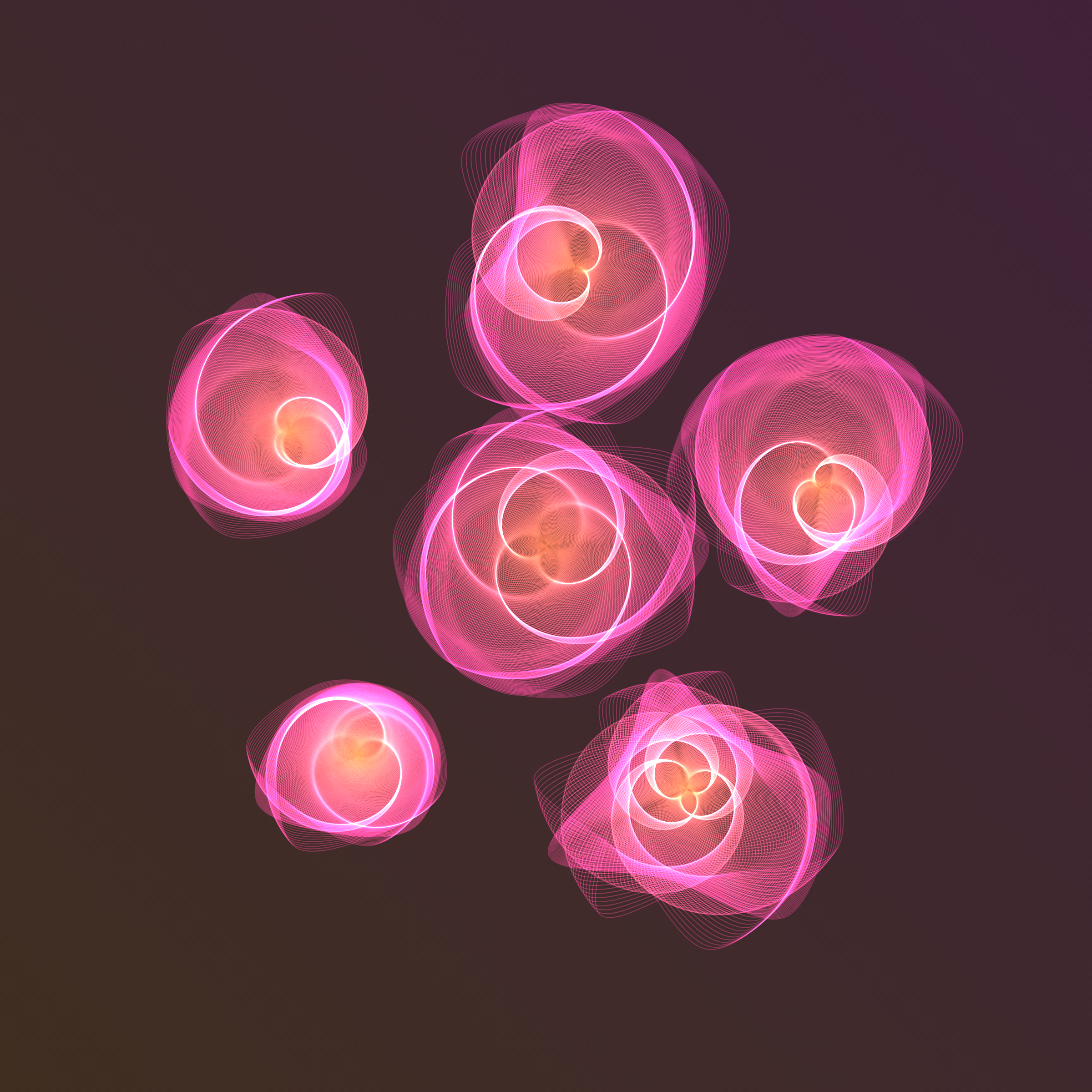 Art Blocks - Art Blocks v2 - Flowers #3669 - NFT # 116003669