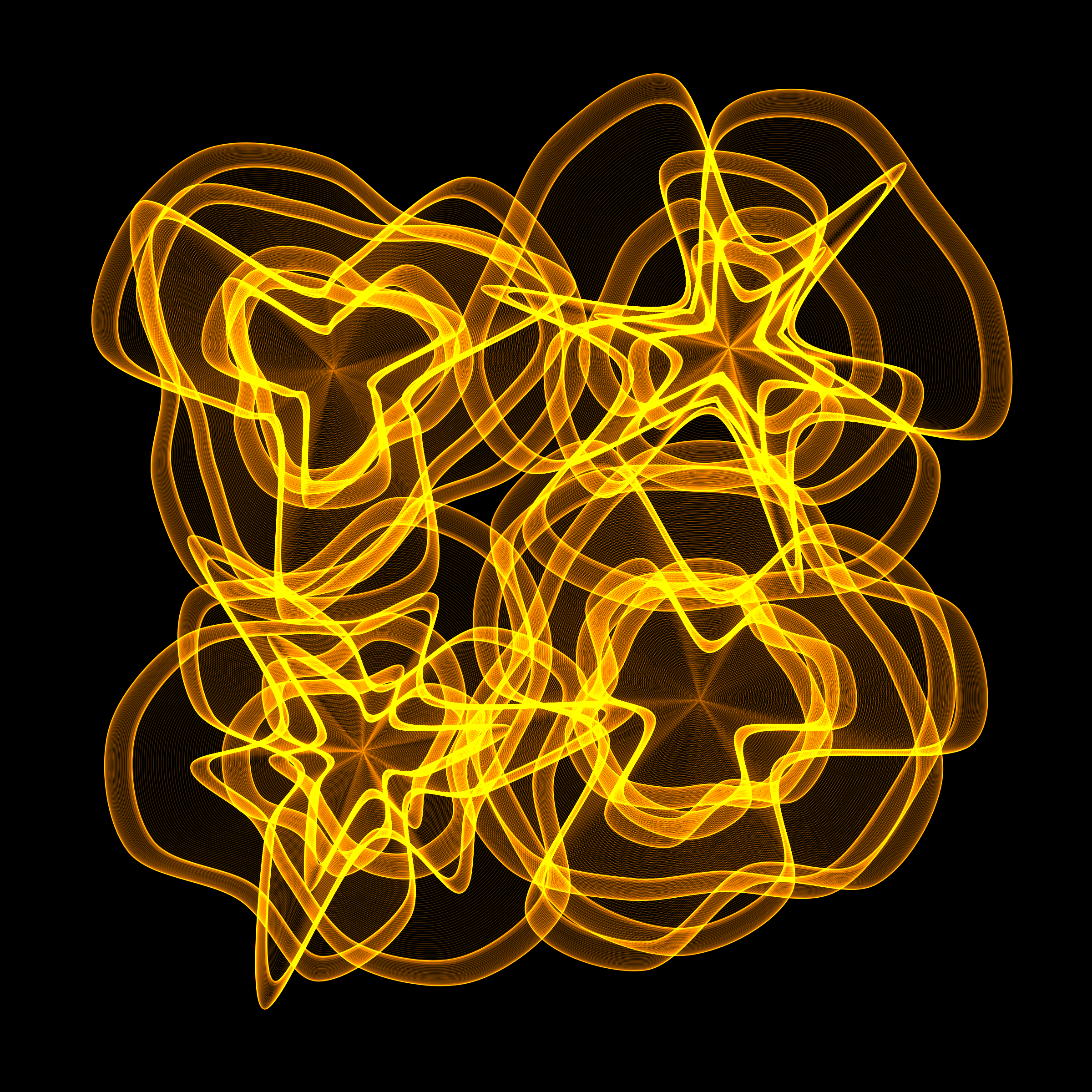 Art Blocks - Art Blocks v2 - Flowers #3671 - NFT # 116003671