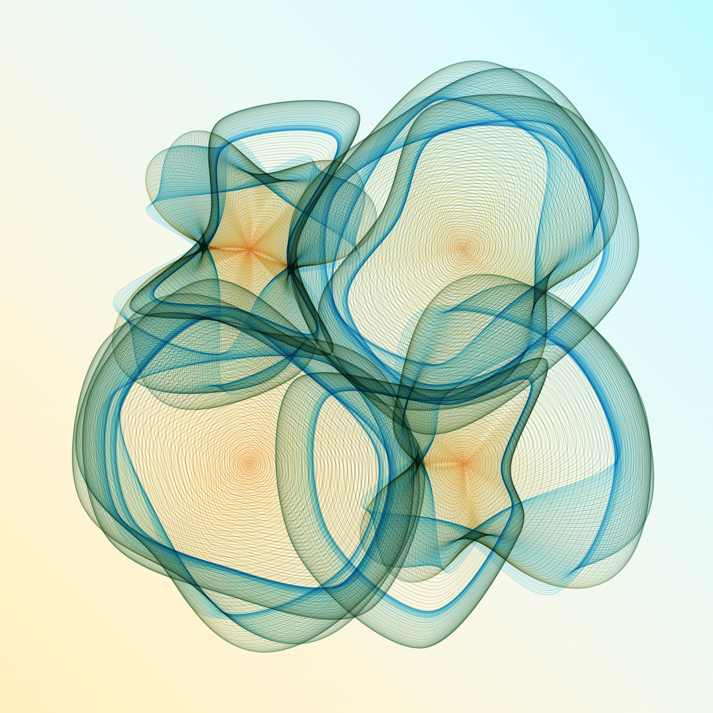 Art Blocks - Art Blocks v2 - Flowers #3678 - NFT # 116003678