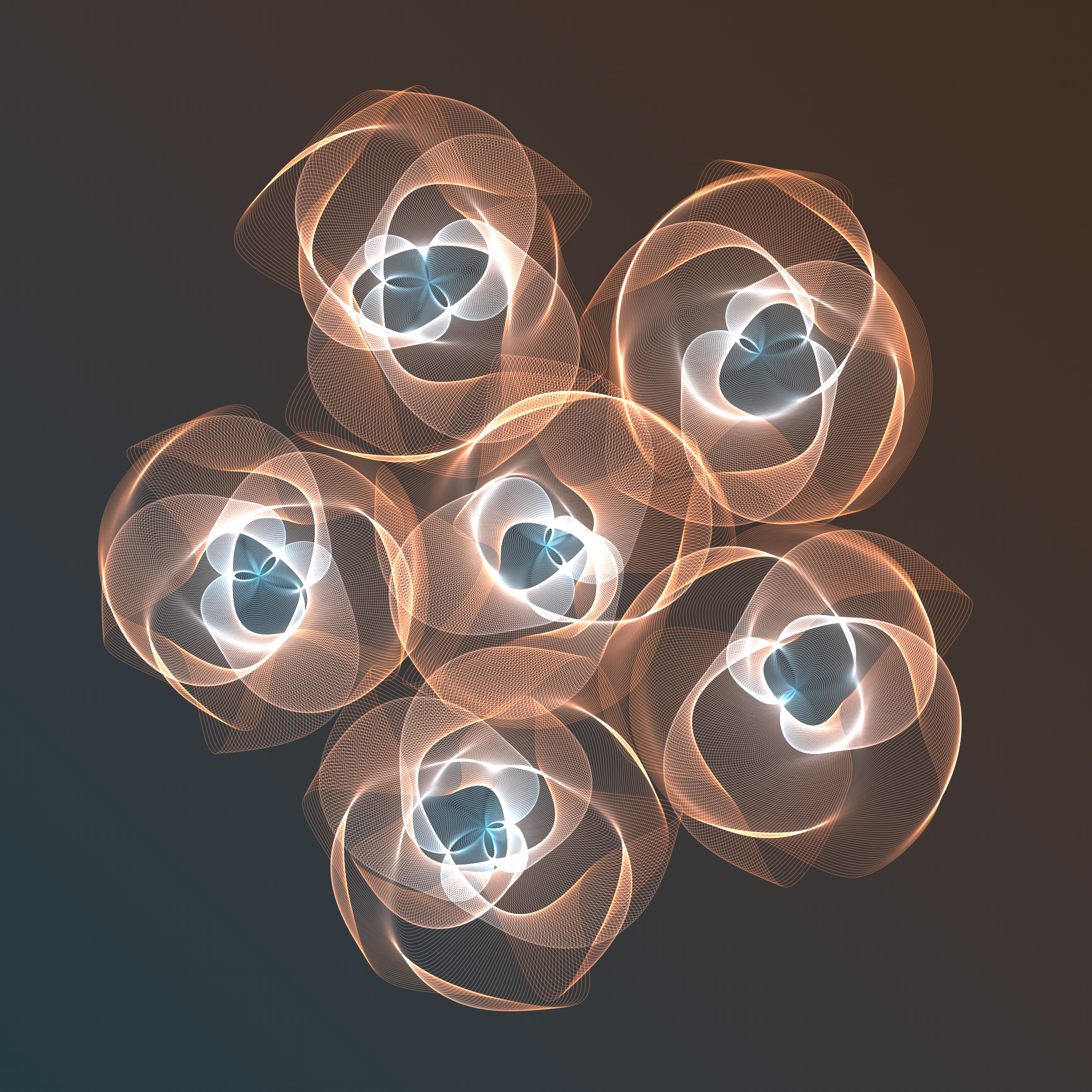 Art Blocks - Art Blocks v2 - Flowers #3679 - NFT # 116003679