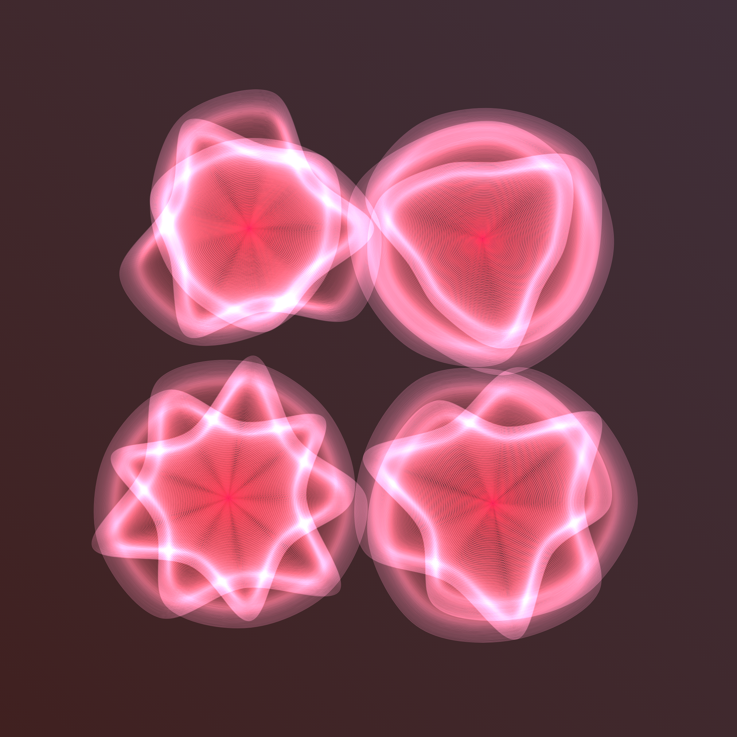 Art Blocks - Art Blocks v2 - Flowers #3684 - NFT # 116003684