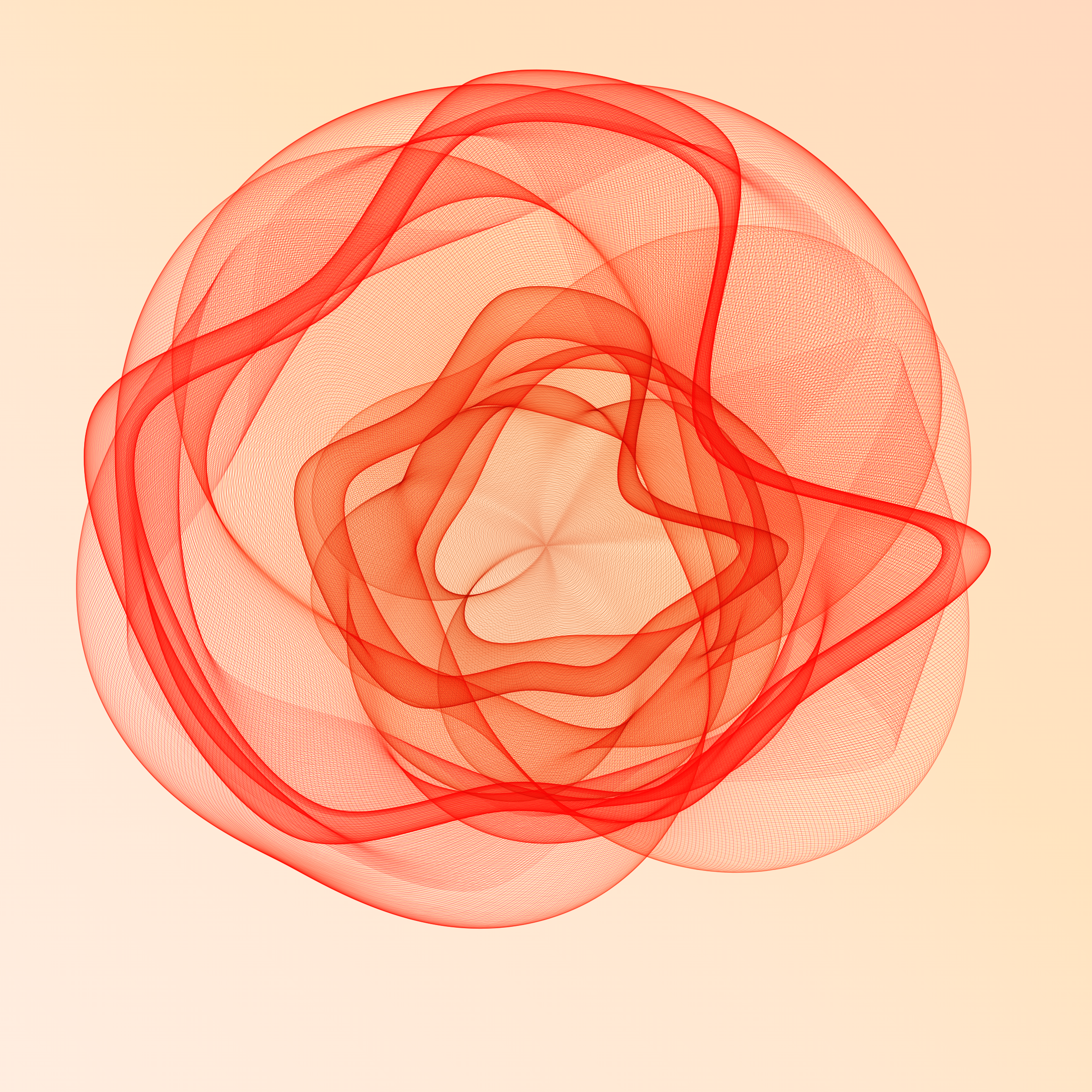 Art Blocks - Art Blocks v2 - Flowers #3692 - NFT # 116003692