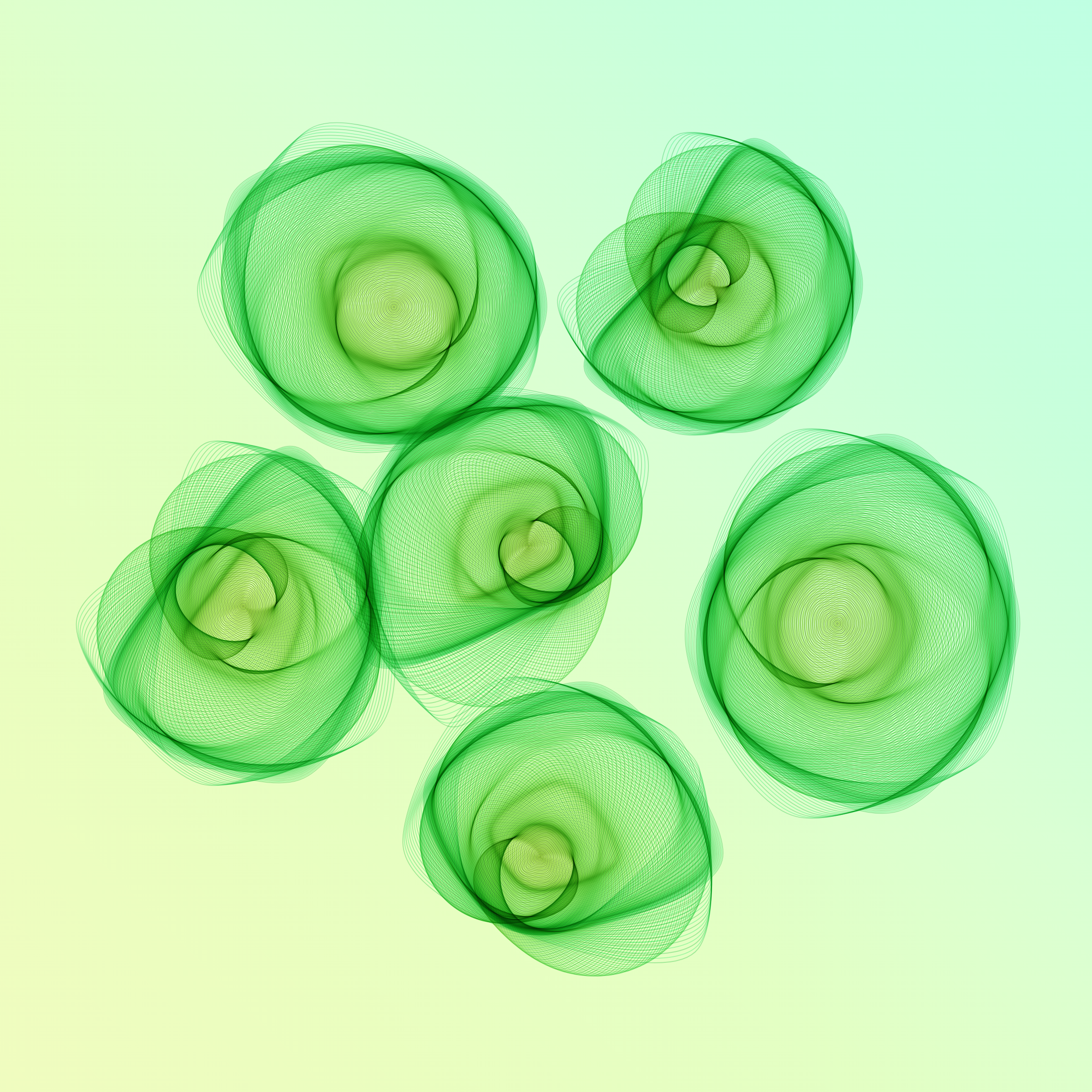 Art Blocks - Art Blocks v2 - Flowers #3700 - NFT # 116003700