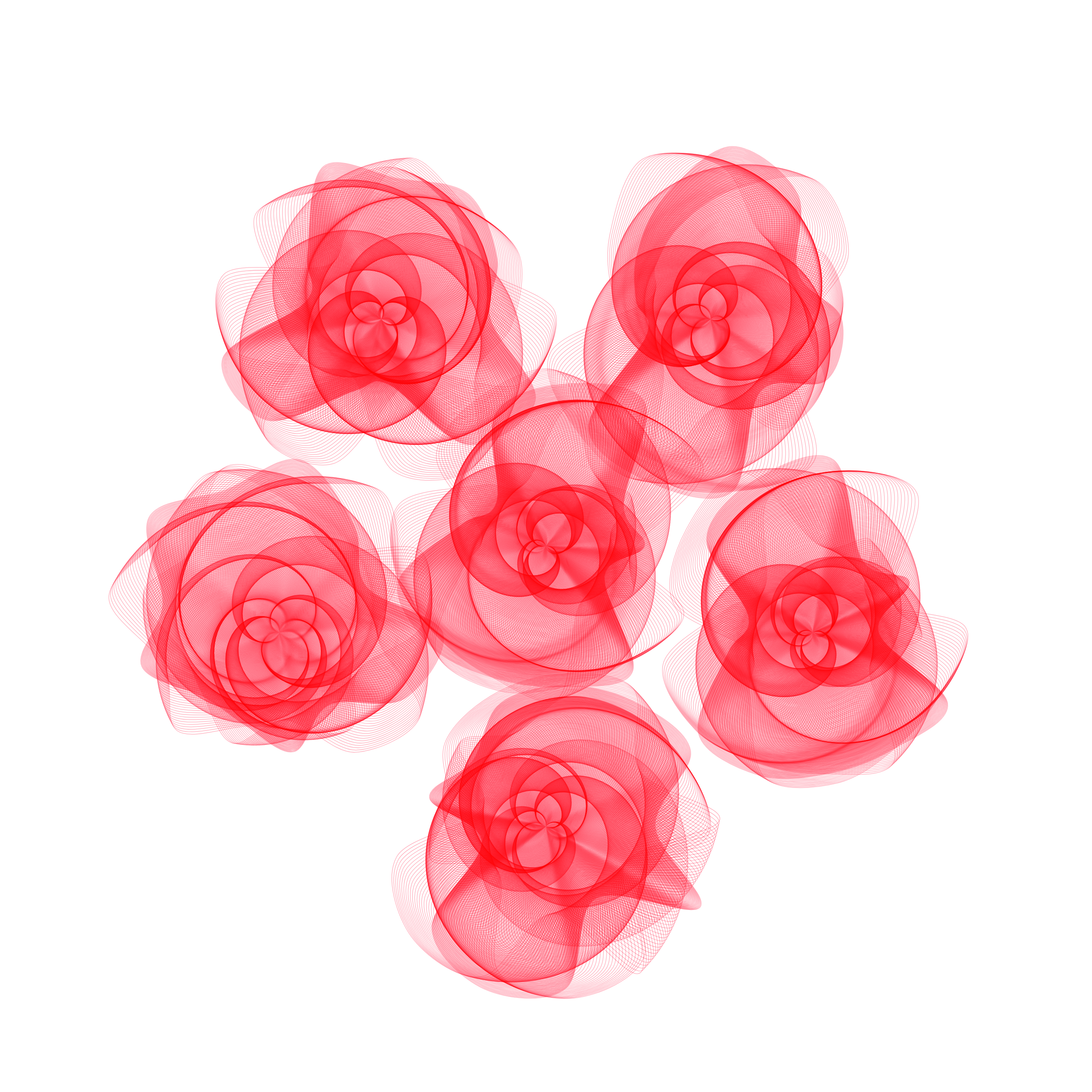 Art Blocks - Art Blocks v2 - Flowers #3704 - NFT # 116003704