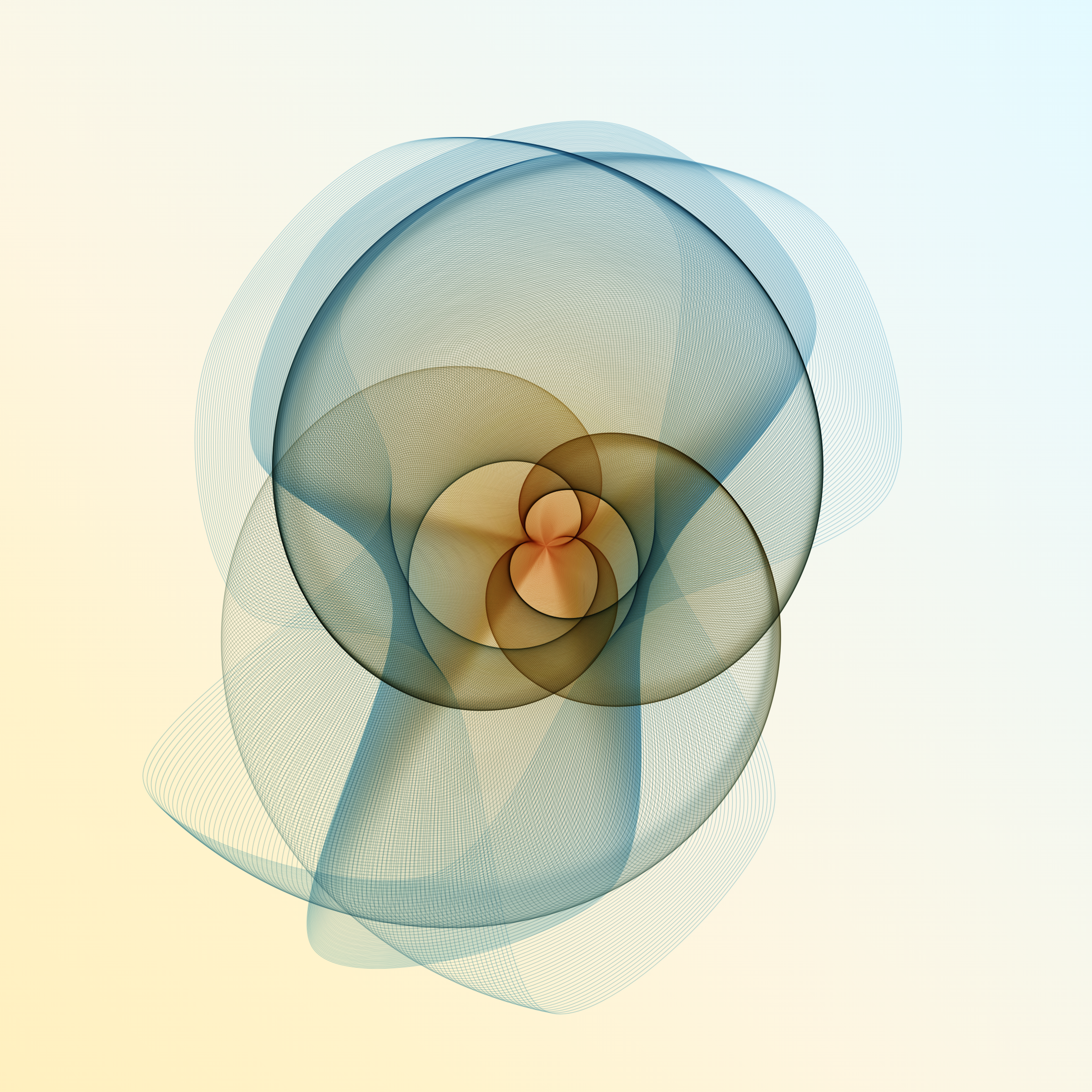 Art Blocks - Art Blocks v2 - Flowers #3705 - NFT # 116003705