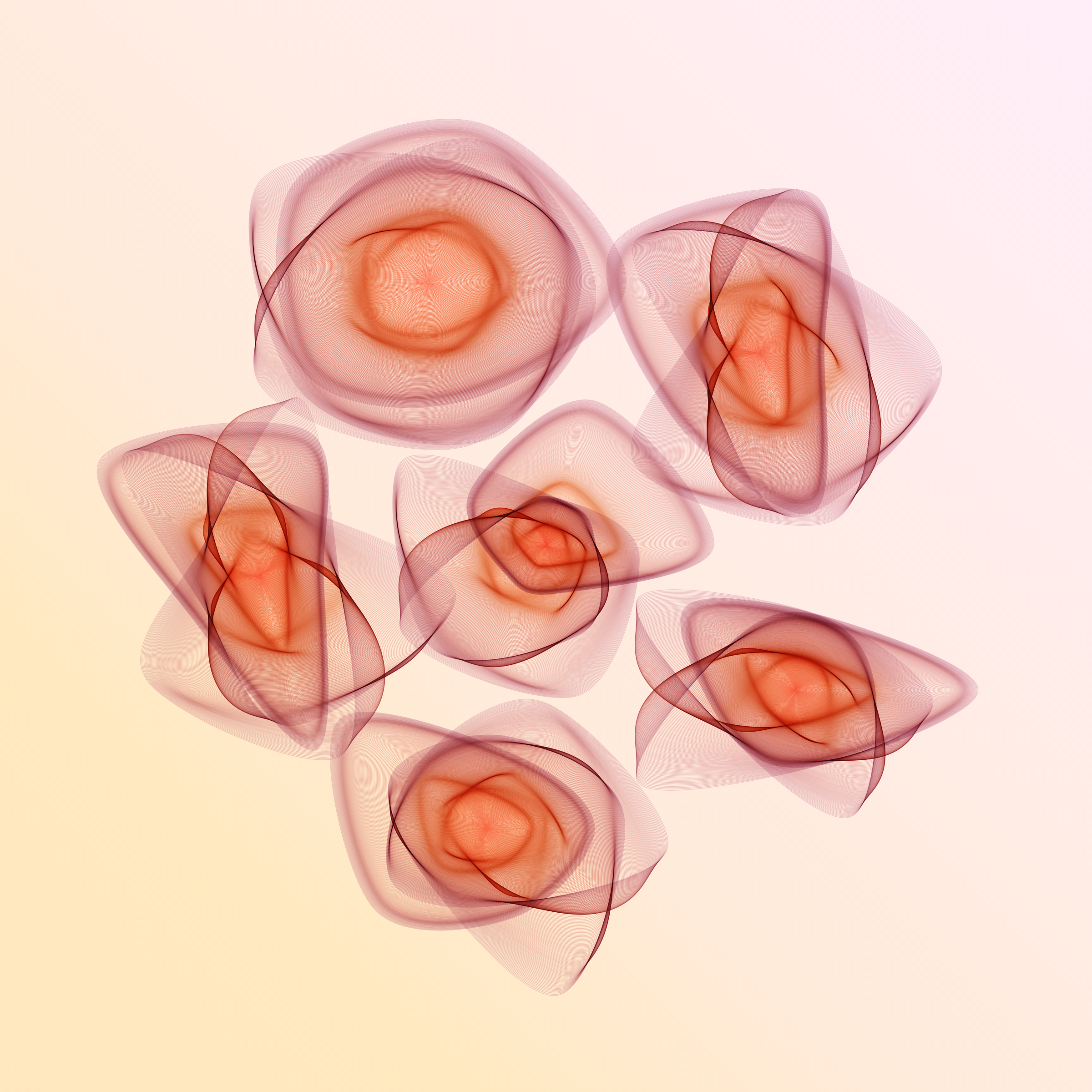 Art Blocks - Art Blocks v2 - Flowers #3708 - NFT # 116003708