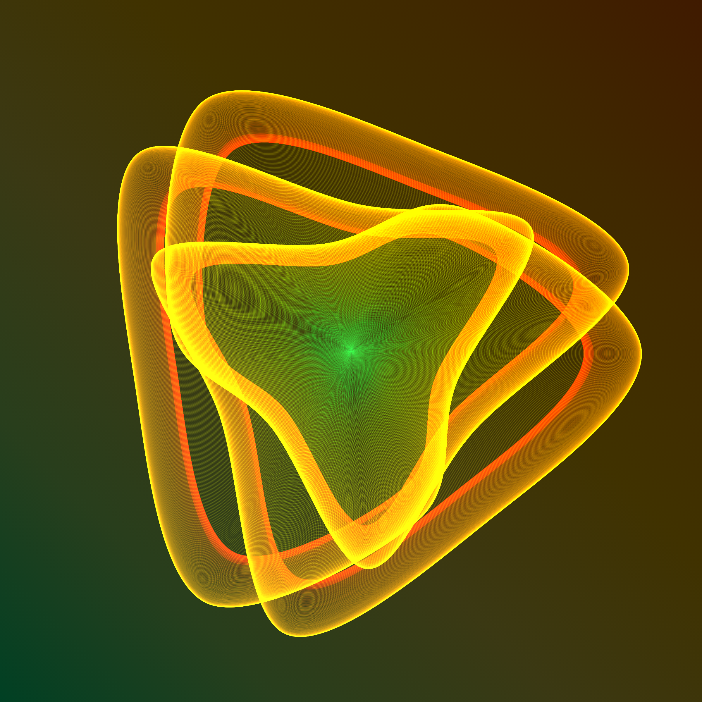 Art Blocks - Art Blocks v2 - Flowers #3716 - NFT # 116003716