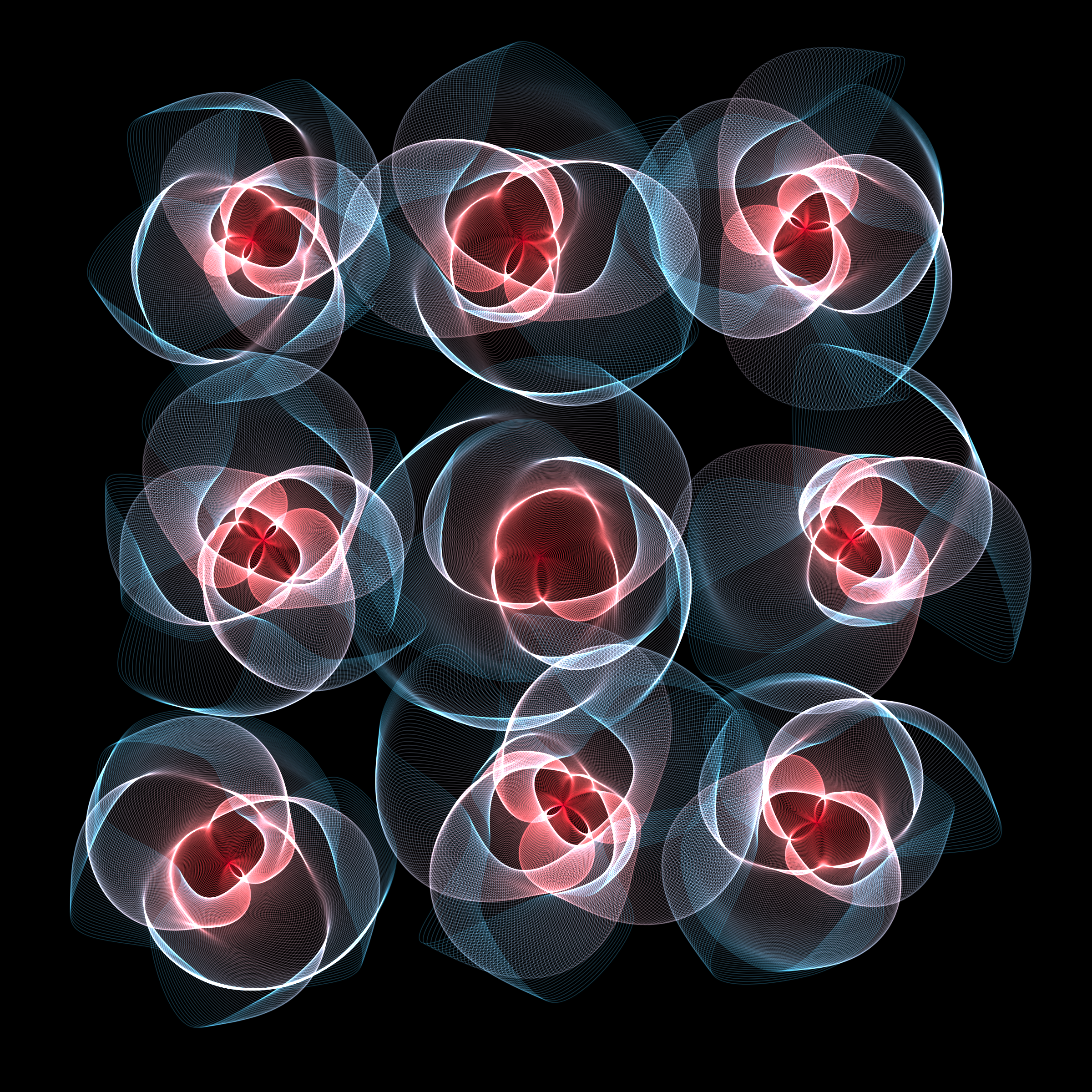 Art Blocks - Art Blocks v2 - Flowers #3736 - NFT # 116003736