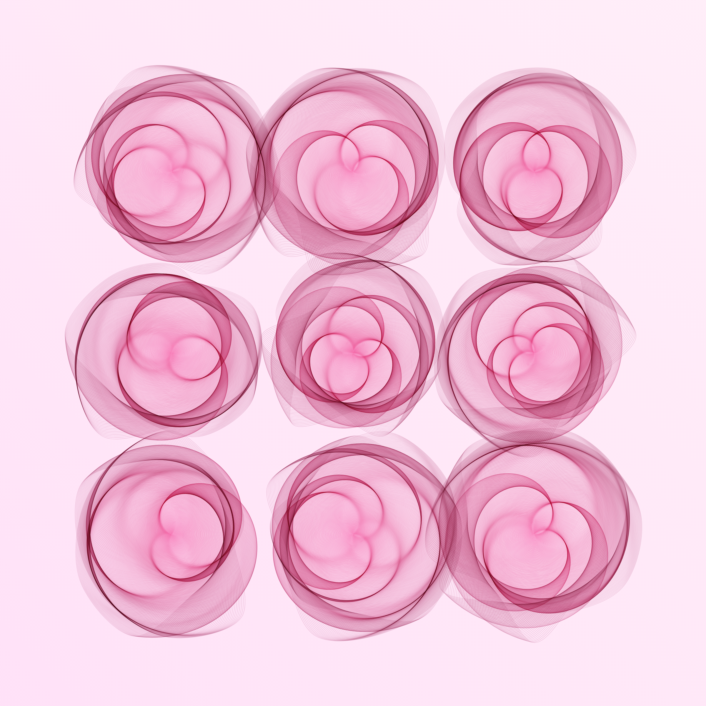 Art Blocks - Art Blocks v2 - Flowers #3738 - NFT # 116003738