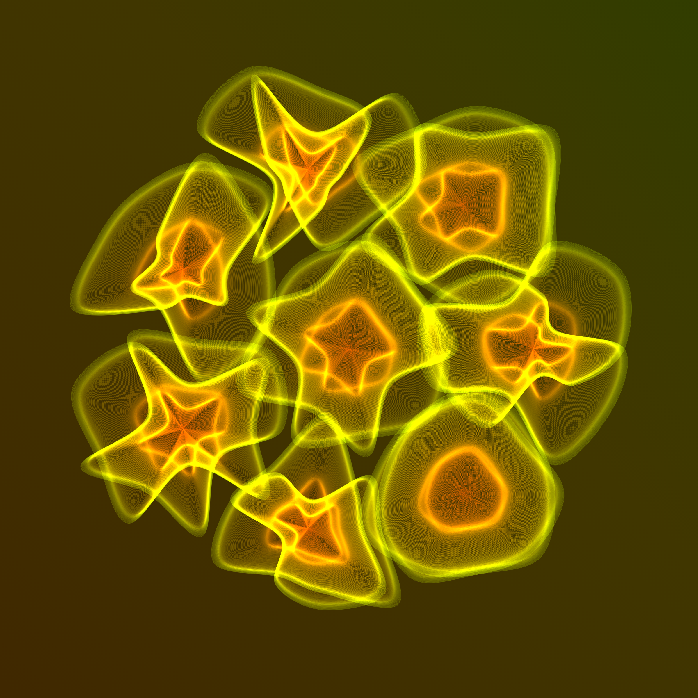 Art Blocks - Art Blocks v2 - Flowers #3742 - NFT # 116003742