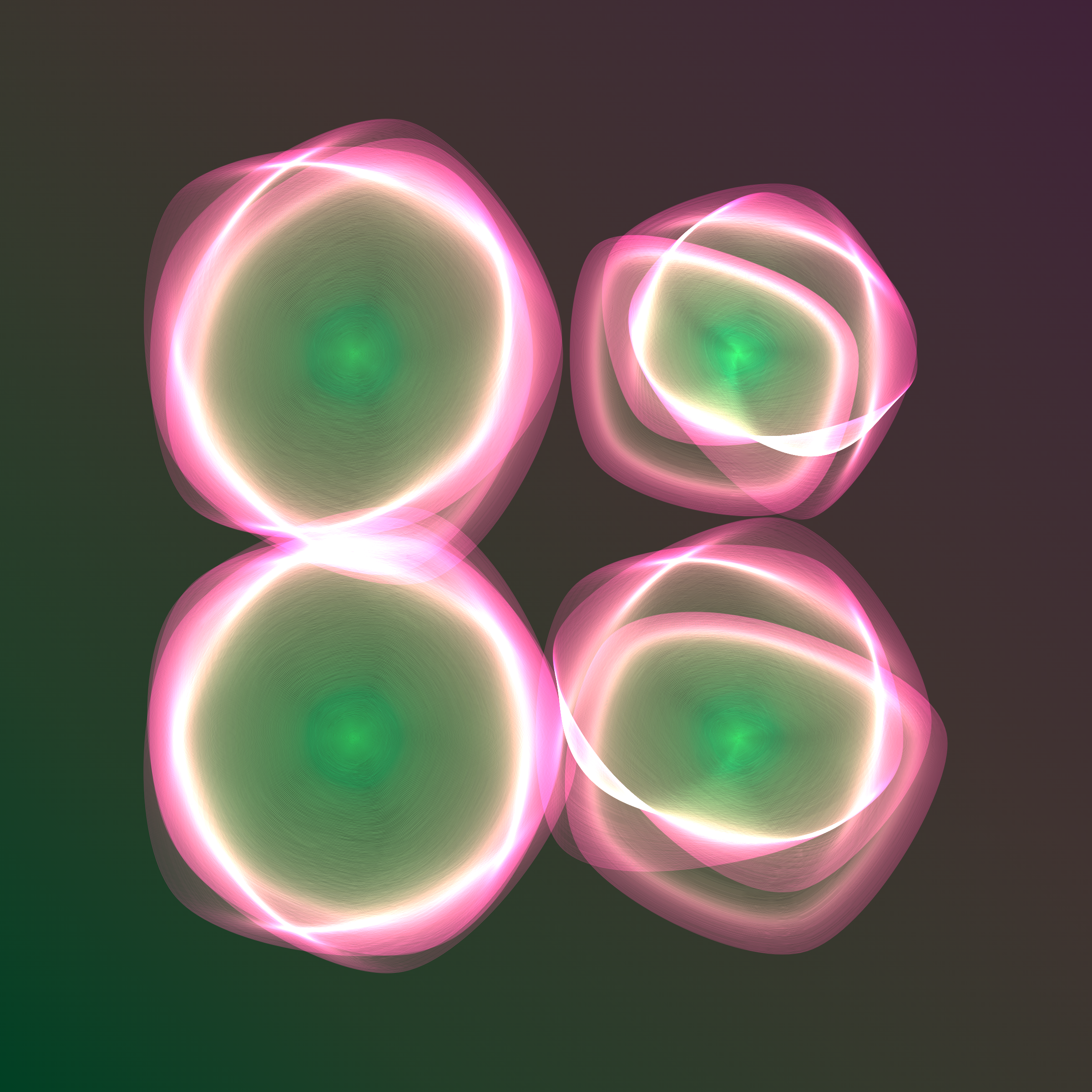 Art Blocks - Art Blocks v2 - Flowers #3743 - NFT # 116003743