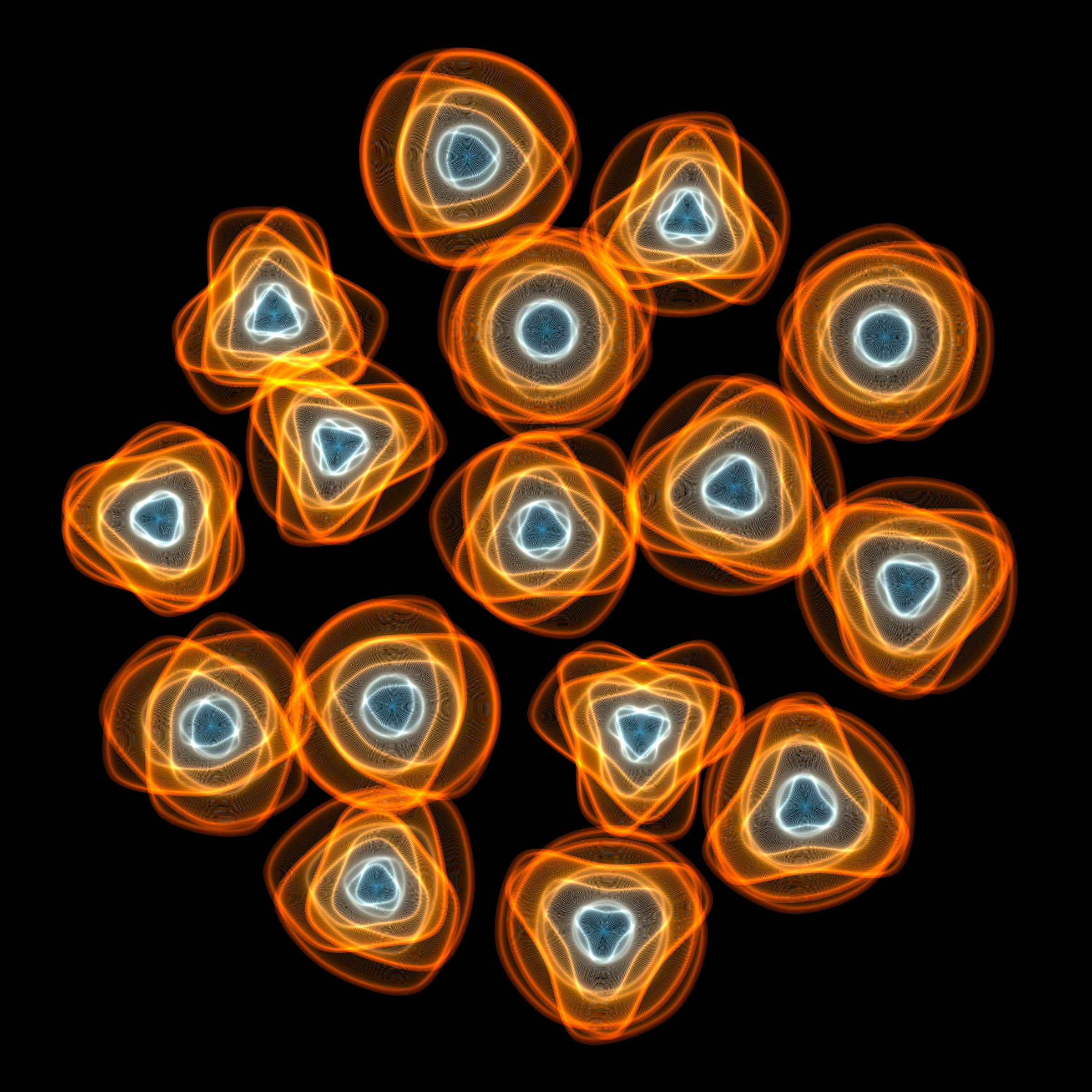 Art Blocks - Art Blocks v2 - Flowers #3746 - NFT # 116003746