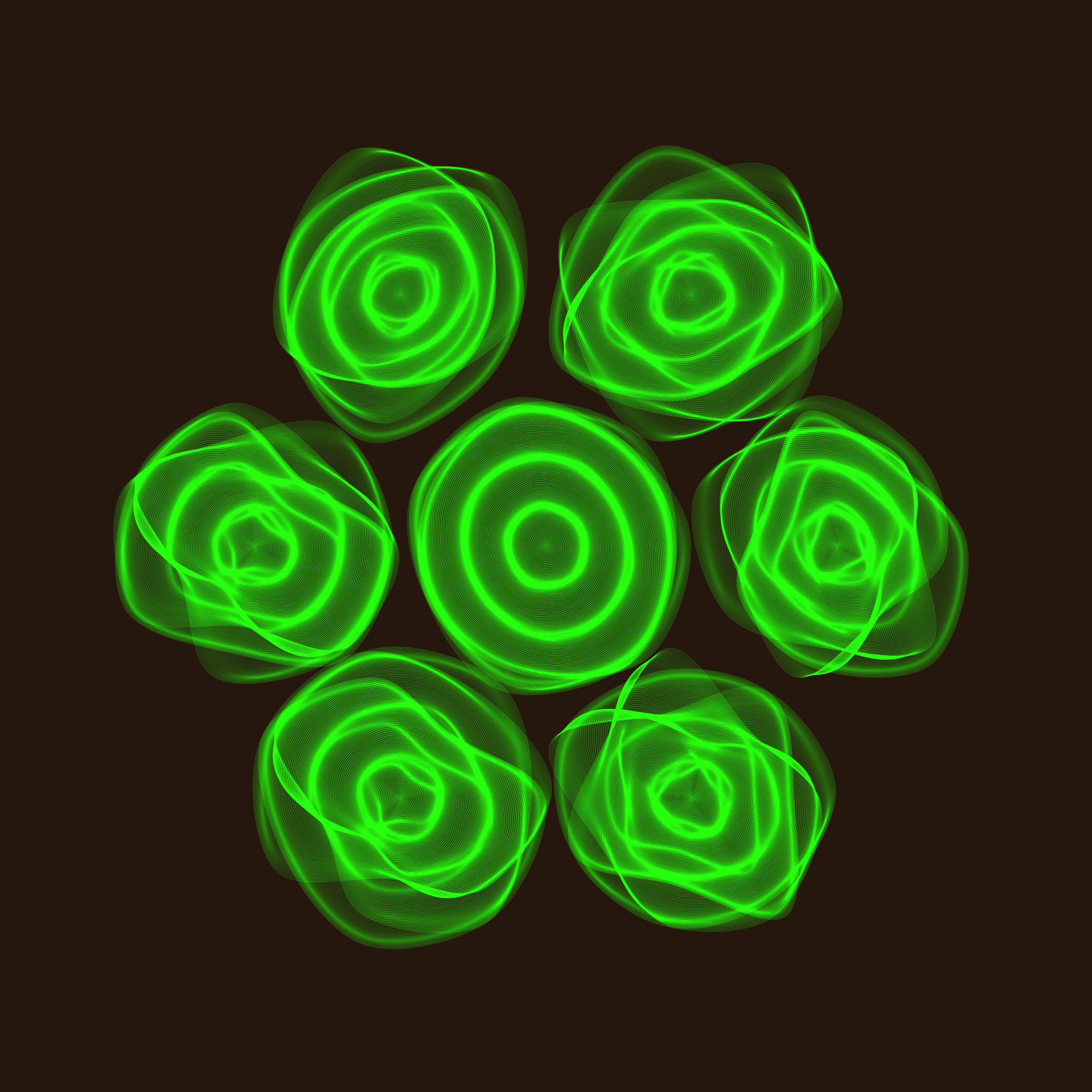 Art Blocks - Art Blocks v2 - Flowers #3750 - NFT # 116003750