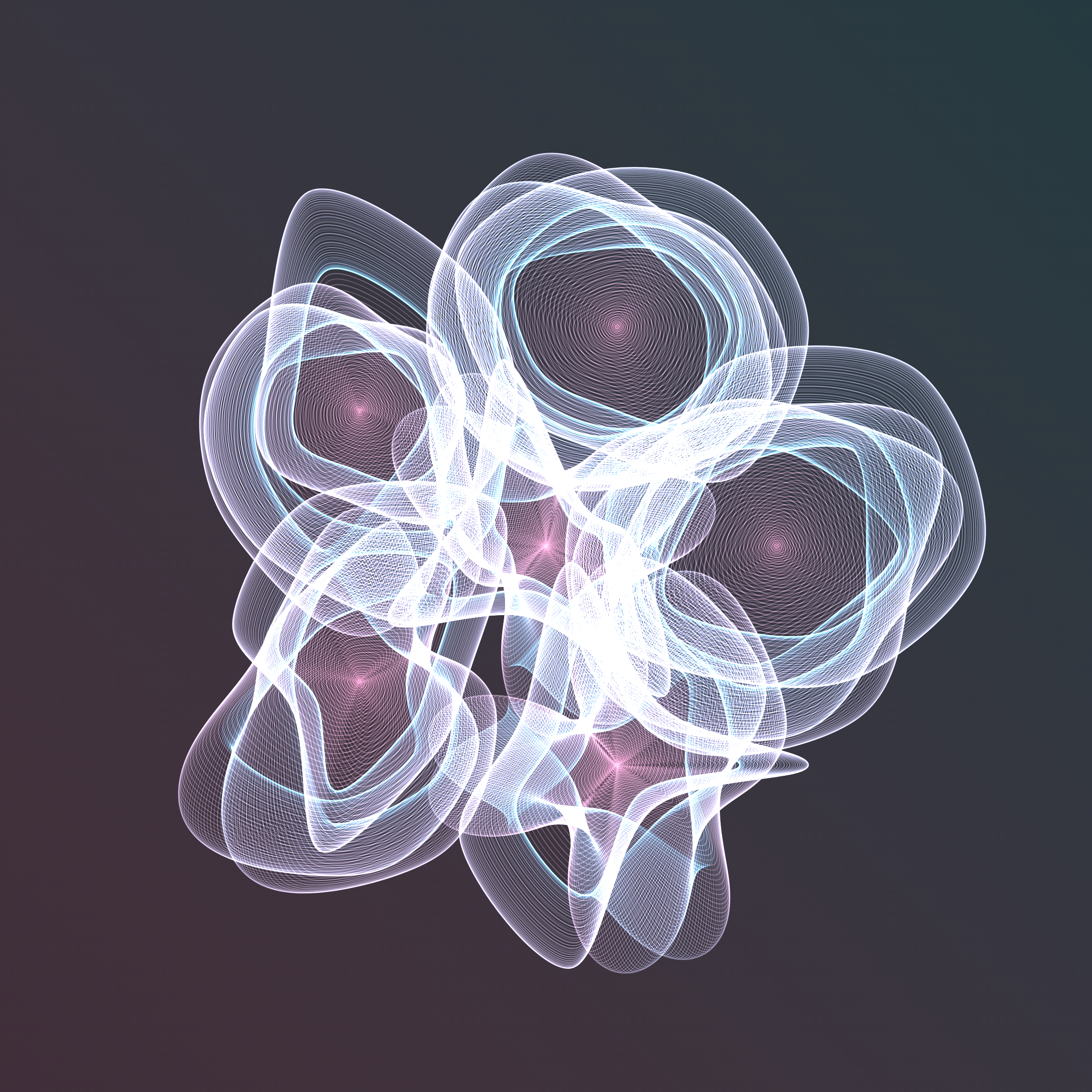 Art Blocks - Art Blocks v2 - Flowers #3753 - NFT # 116003753