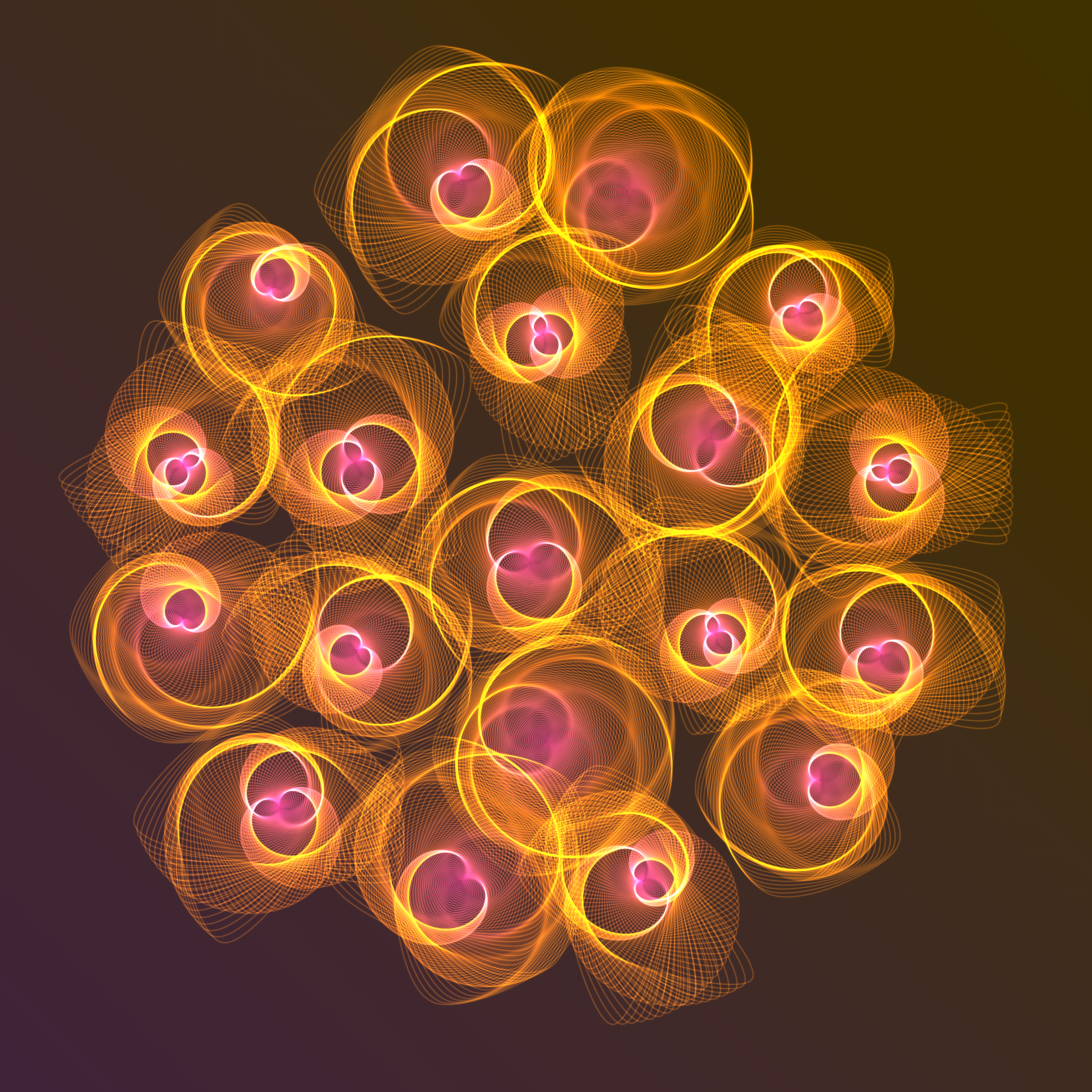 Art Blocks - Art Blocks v2 - Flowers #3761 - NFT # 116003761