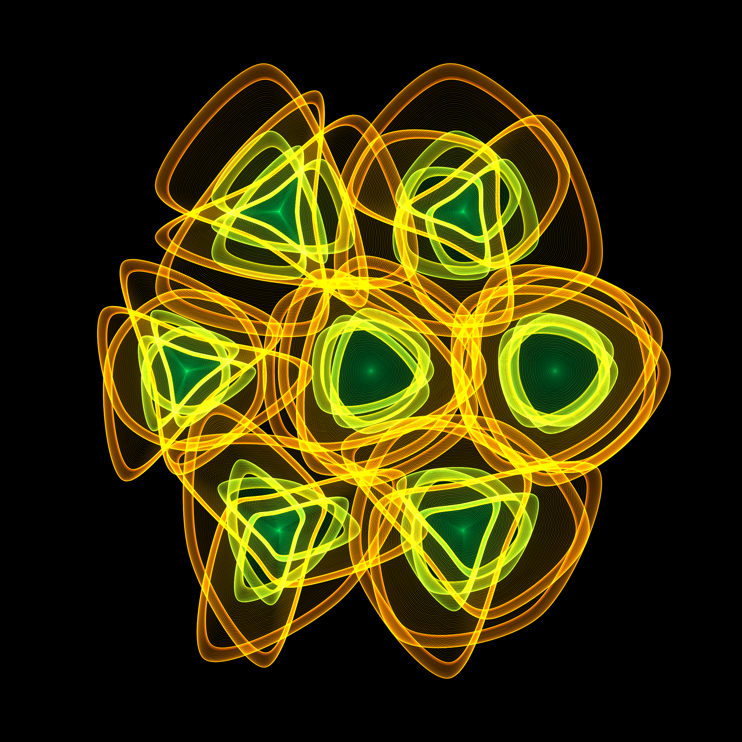 Art Blocks - Art Blocks v2 - Flowers #3762 - NFT # 116003762