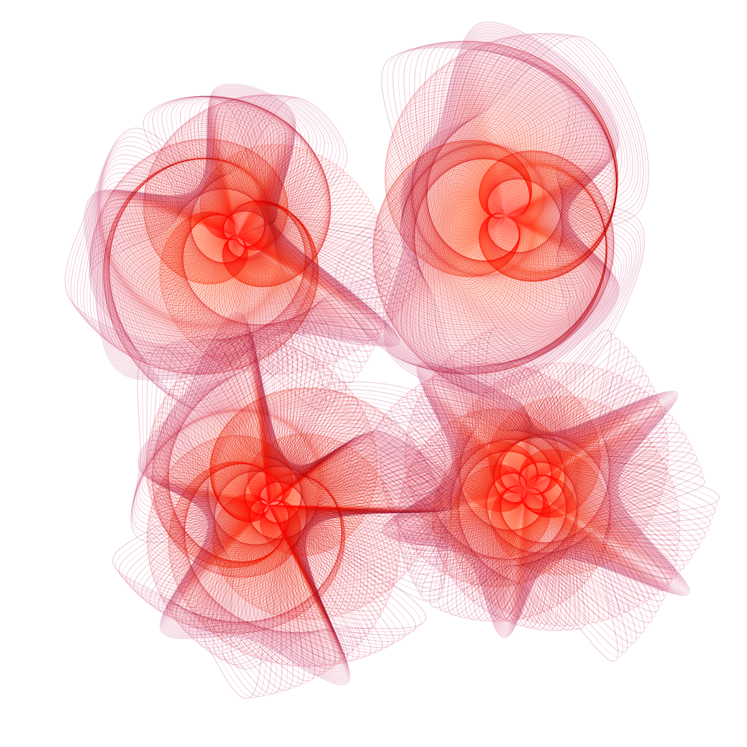 Art Blocks - Art Blocks v2 - Flowers #3764 - NFT # 116003764