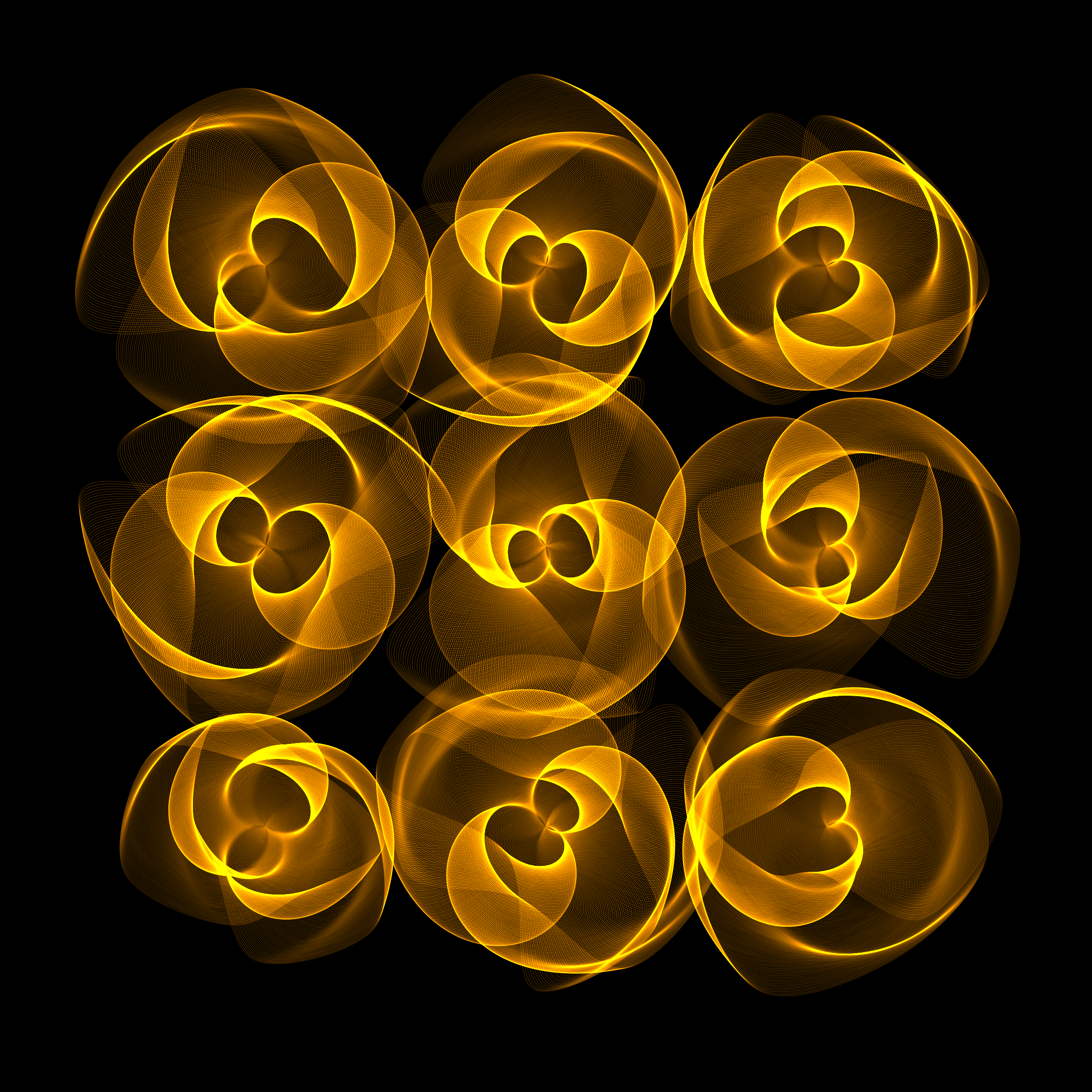 Art Blocks - Art Blocks v2 - Flowers #3768 - NFT # 116003768