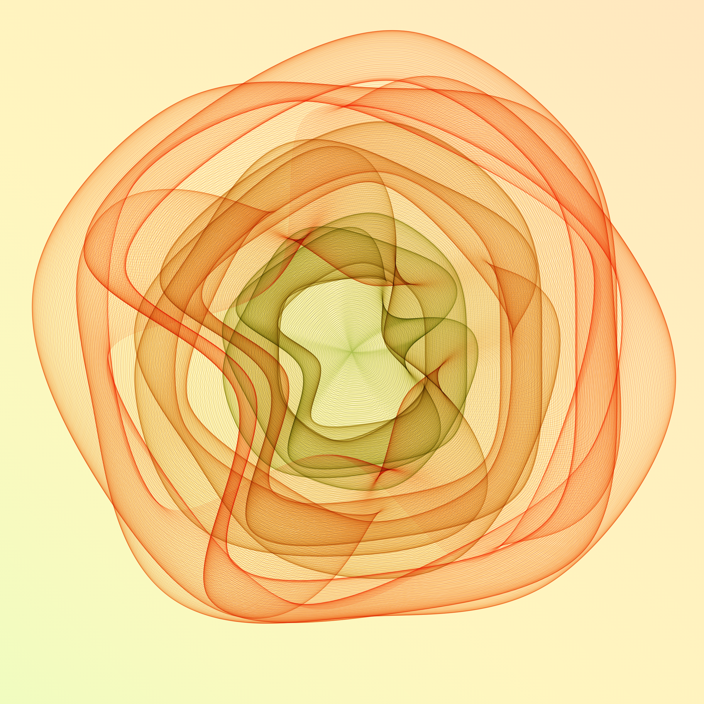 Art Blocks - Art Blocks v2 - Flowers #3770 - NFT # 116003770