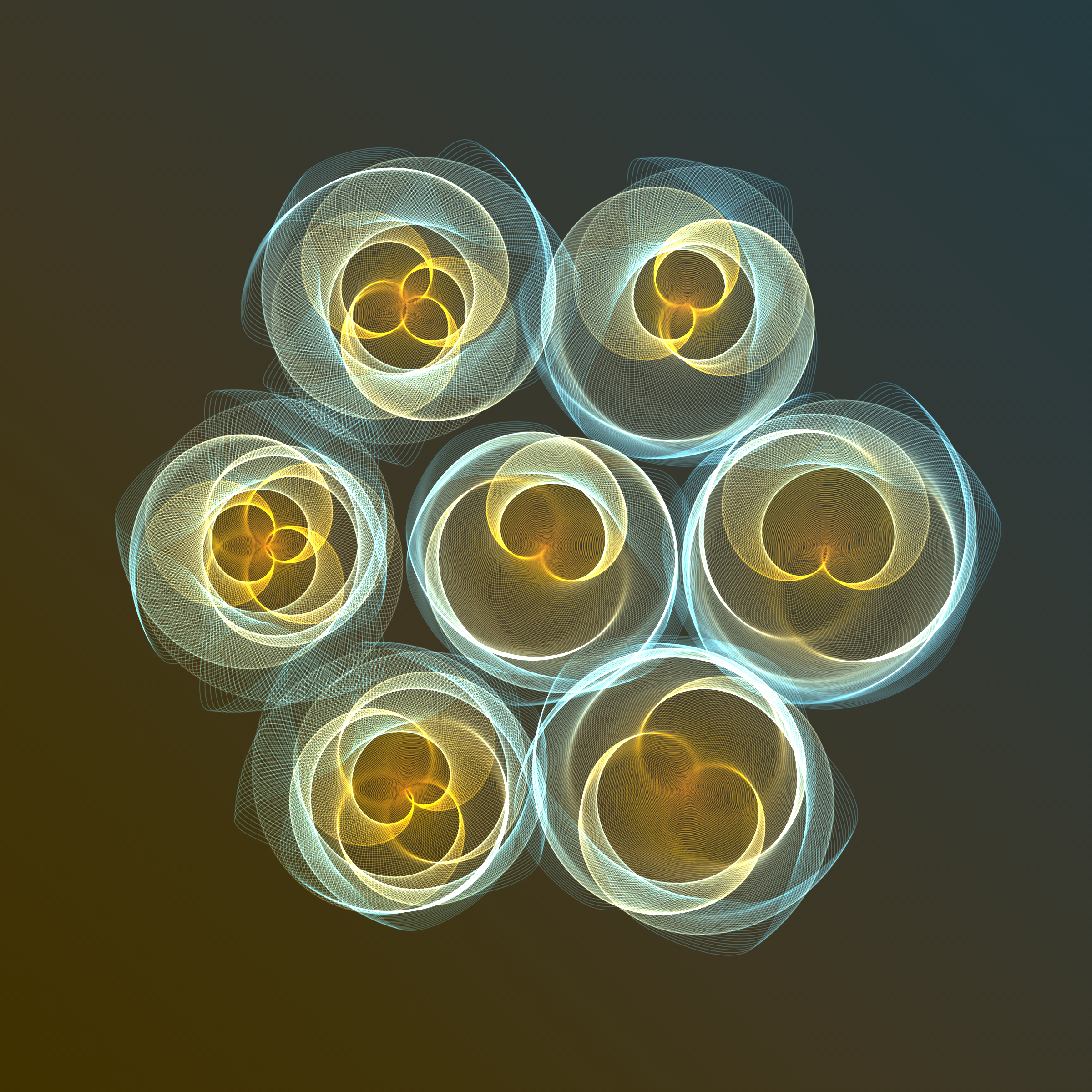 Art Blocks - Art Blocks v2 - Flowers #3775 - NFT # 116003775