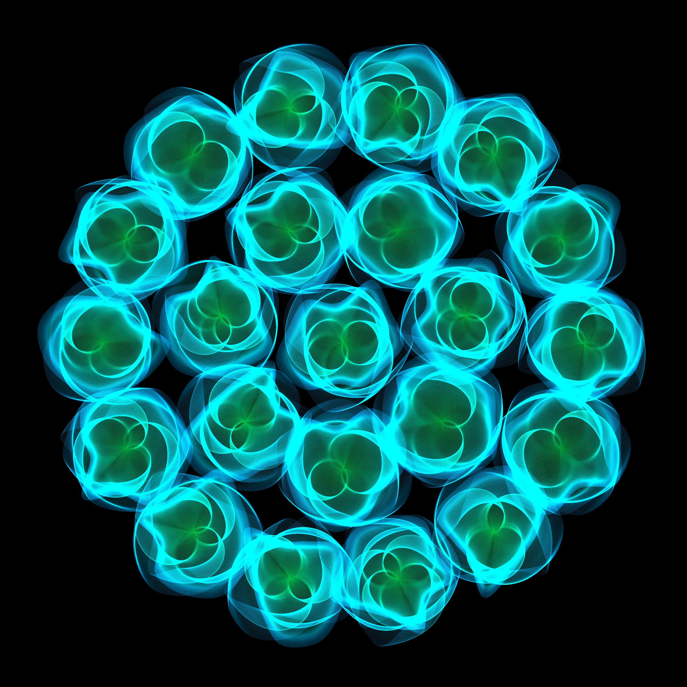 Art Blocks - Art Blocks v2 - Flowers #3779 - NFT # 116003779