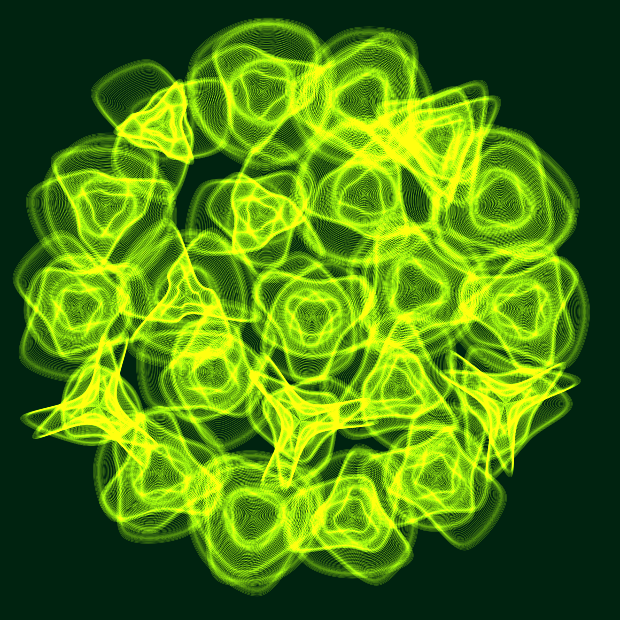 Art Blocks - Art Blocks v2 - Flowers #3780 - NFT # 116003780