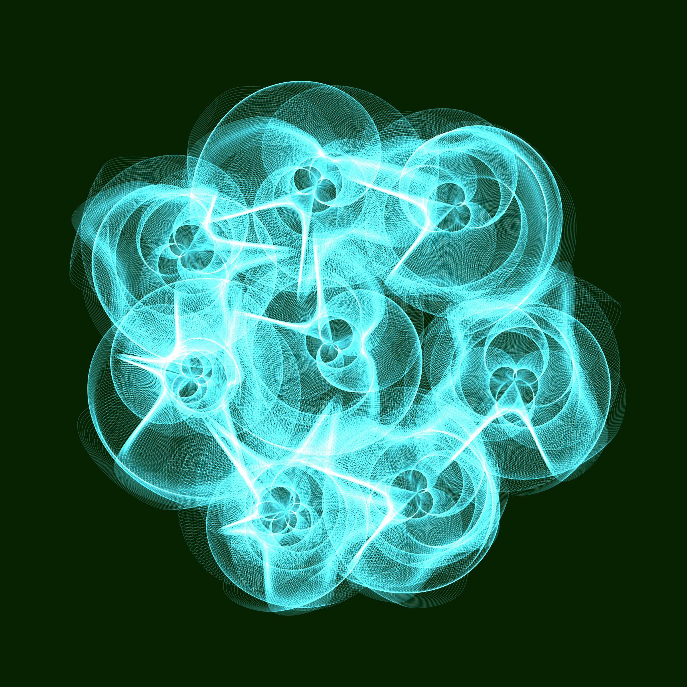 Art Blocks - Art Blocks v2 - Flowers #3786 - NFT # 116003786