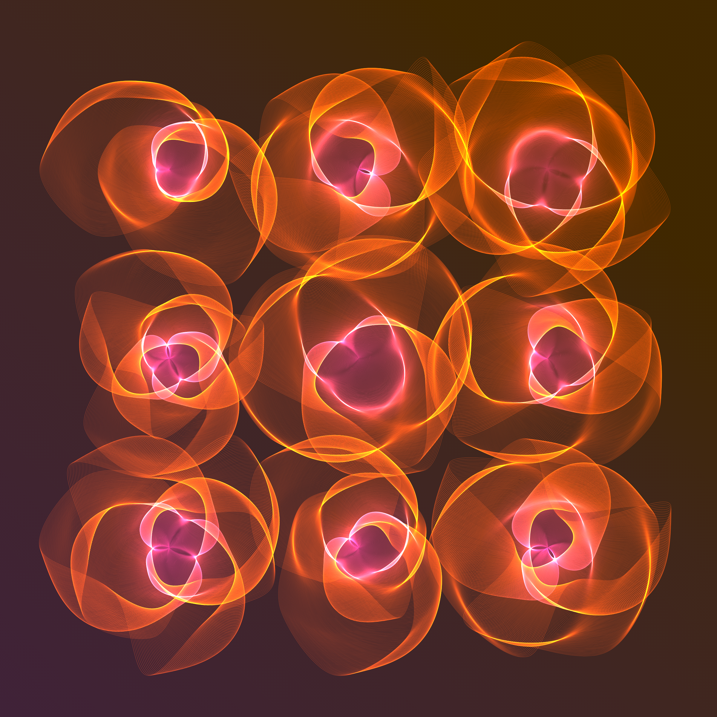 Art Blocks - Art Blocks v2 - Flowers #3788 - NFT # 116003788