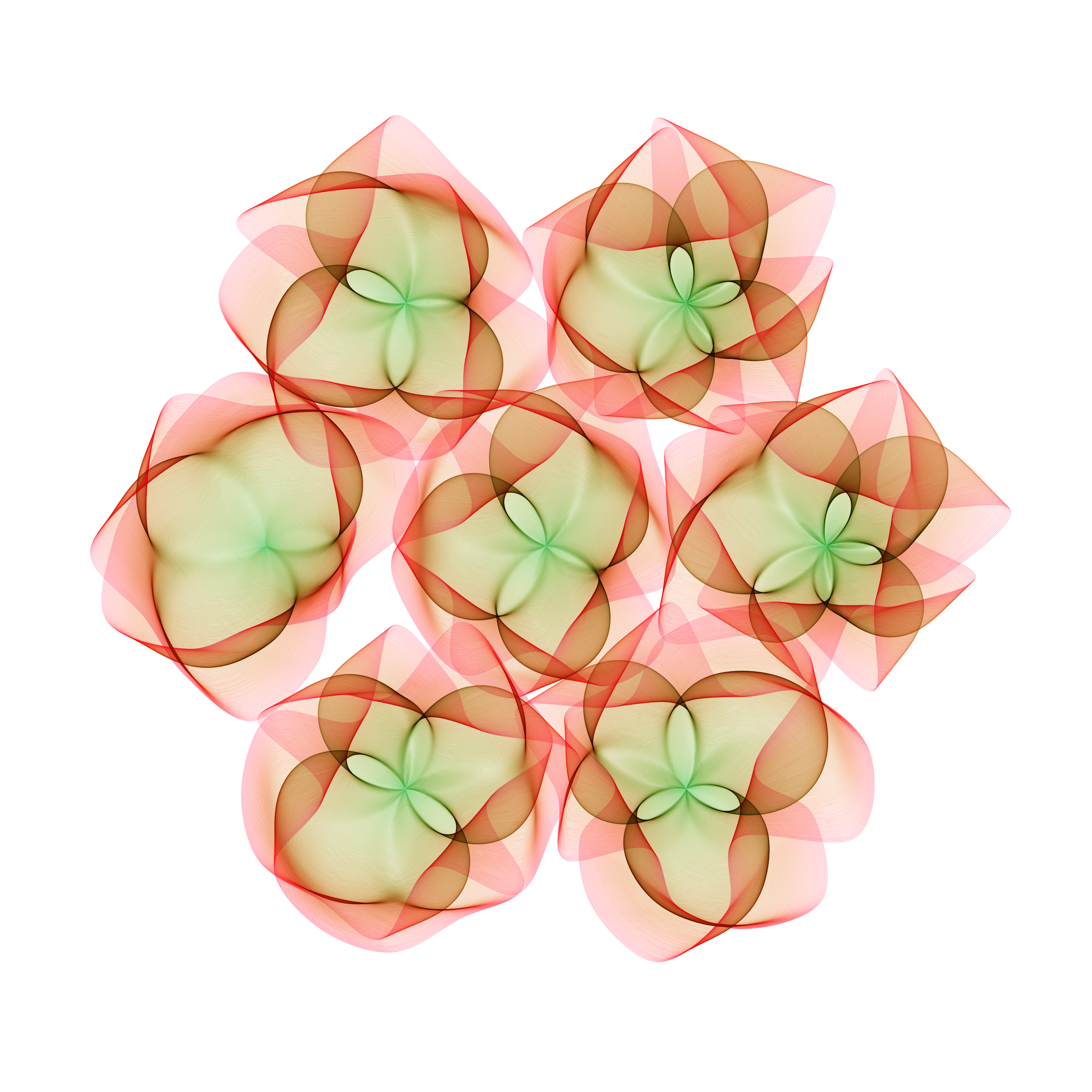 Art Blocks - Art Blocks v2 - Flowers #3799 - NFT # 116003799