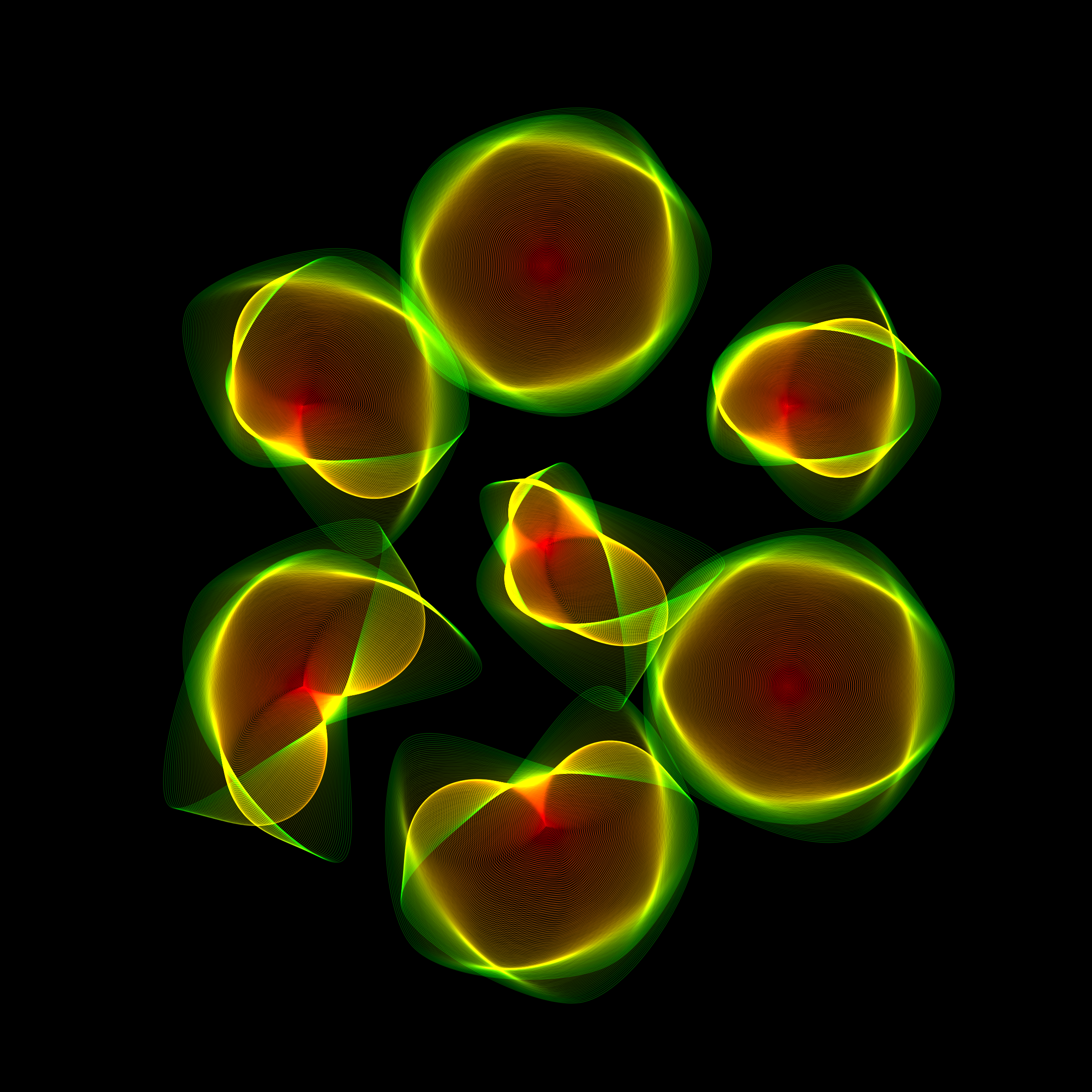 Art Blocks - Art Blocks v2 - Flowers #3801 - NFT # 116003801