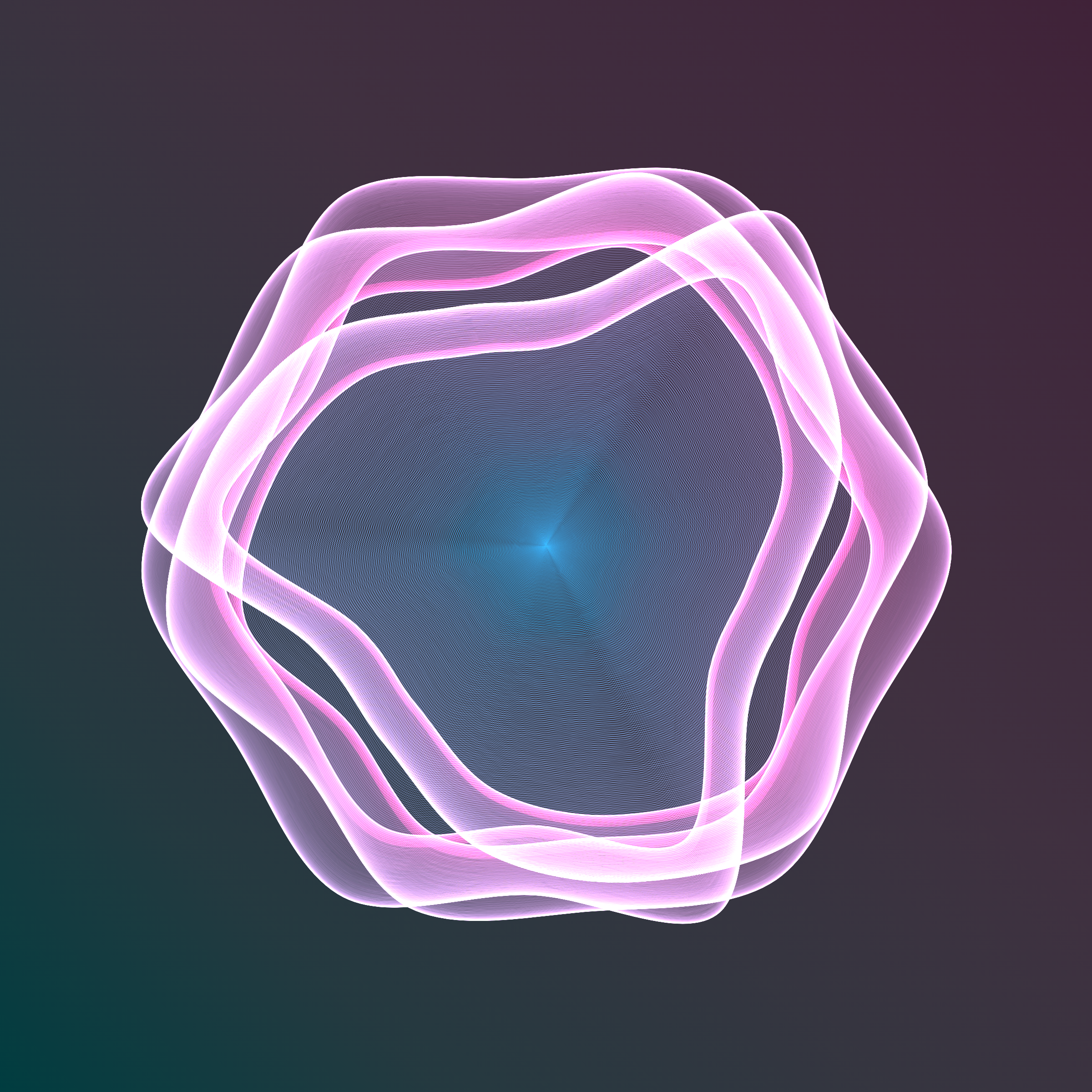 Art Blocks - Art Blocks v2 - Flowers #3802 - NFT # 116003802