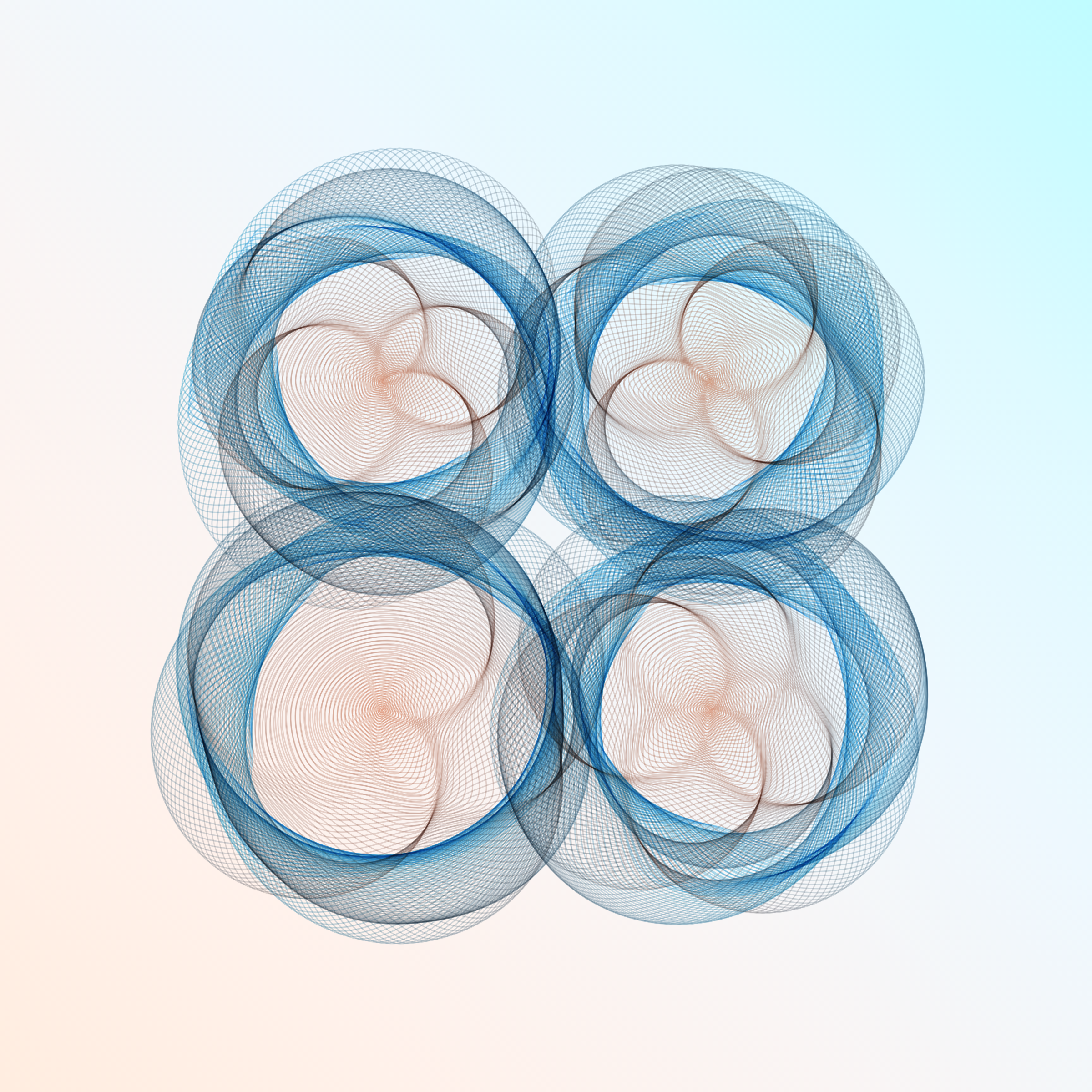 Art Blocks - Art Blocks v2 - Flowers #3811 - NFT # 116003811