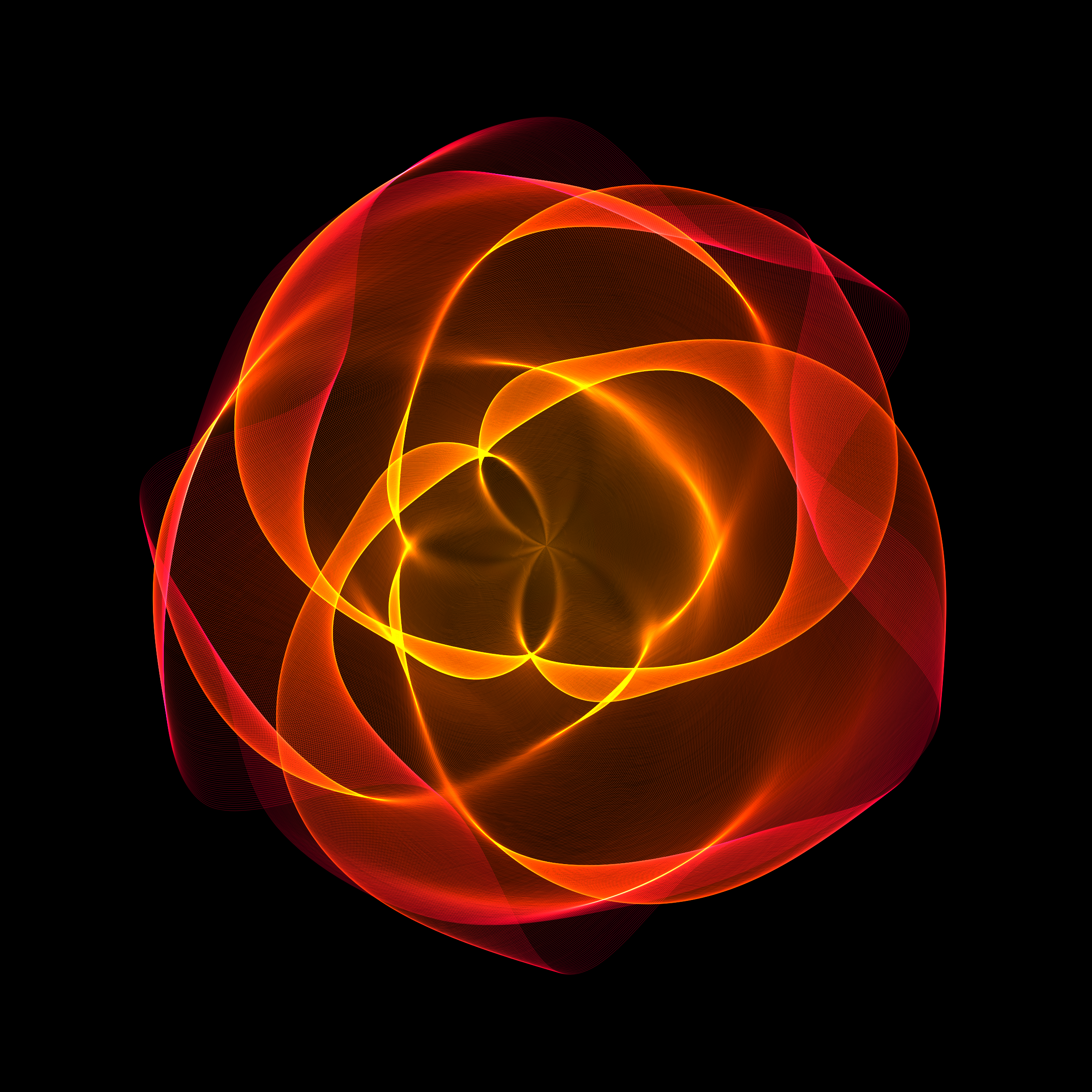 Art Blocks - Art Blocks v2 - Flowers #3813 - NFT # 116003813