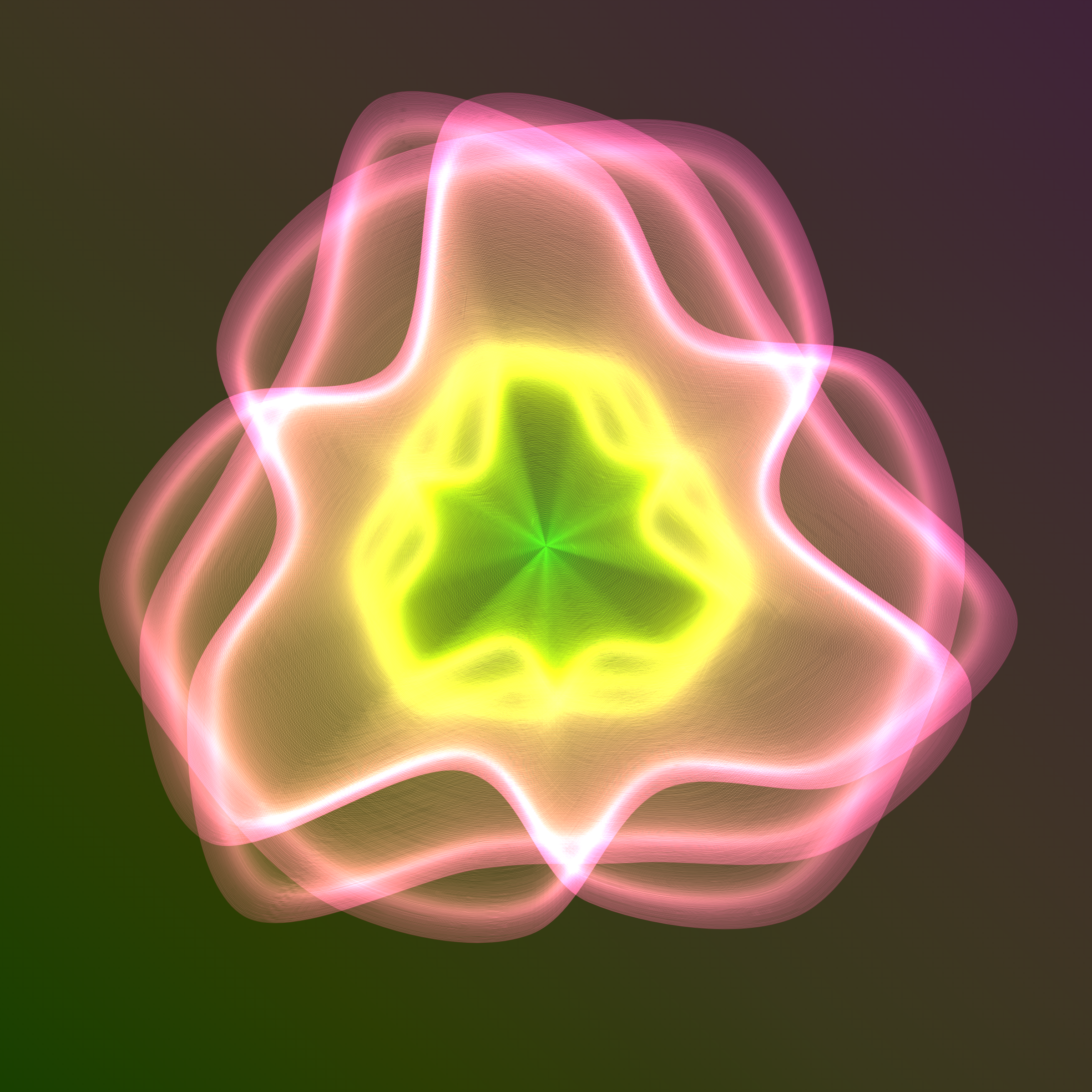 Art Blocks - Art Blocks v2 - Flowers #3816 - NFT # 116003816