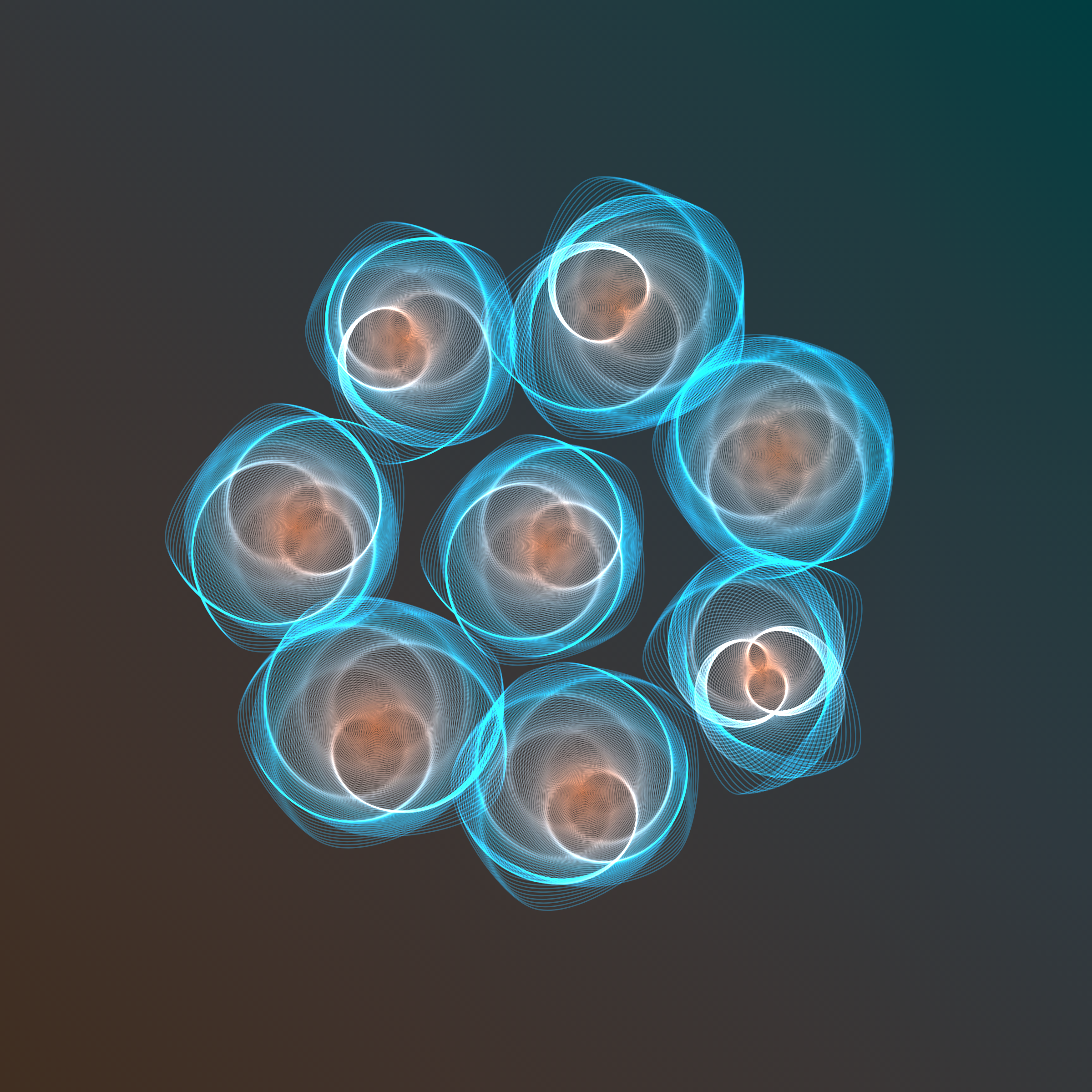 Art Blocks - Art Blocks v2 - Flowers #3825 - NFT # 116003825