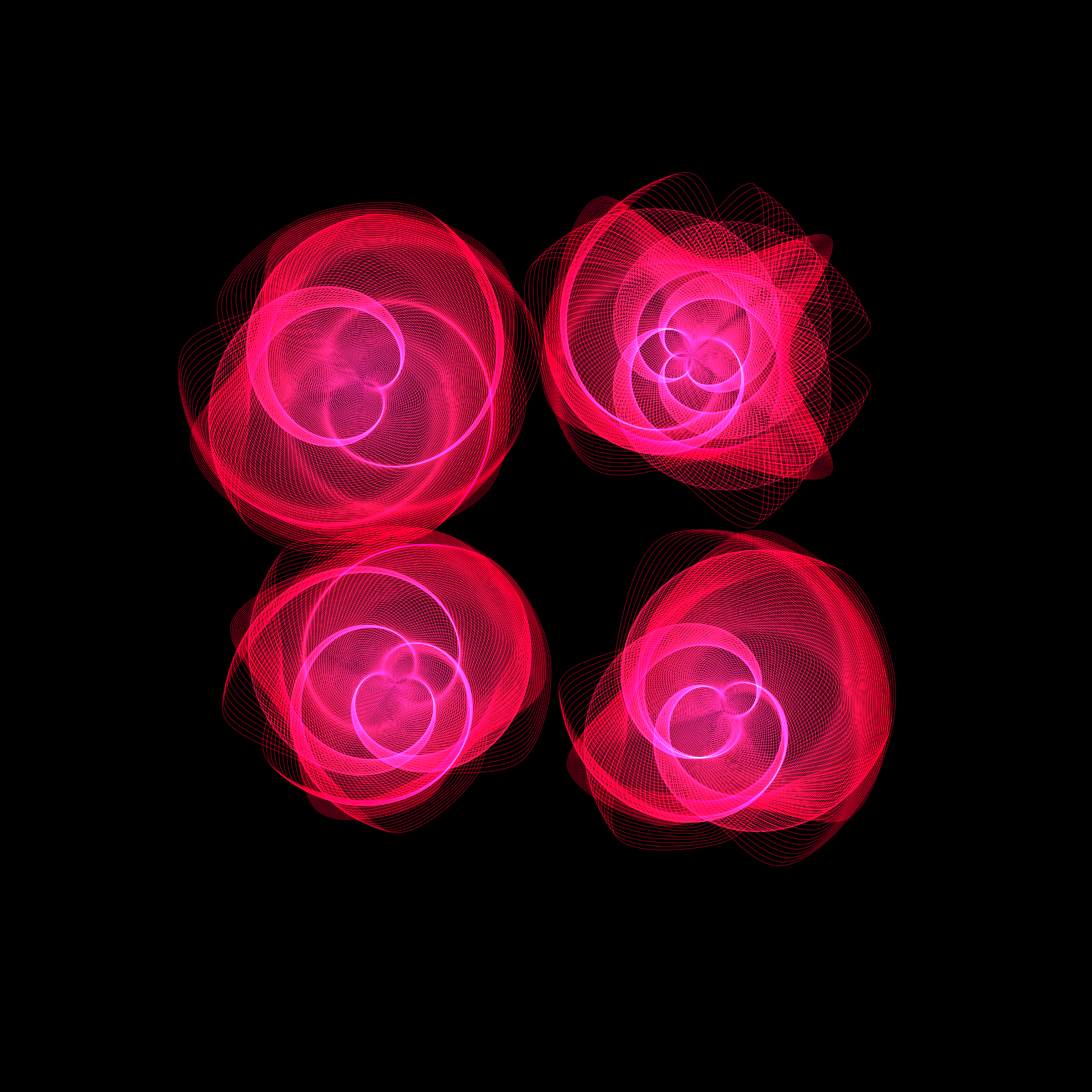 Art Blocks - Art Blocks v2 - Flowers #3826 - NFT # 116003826