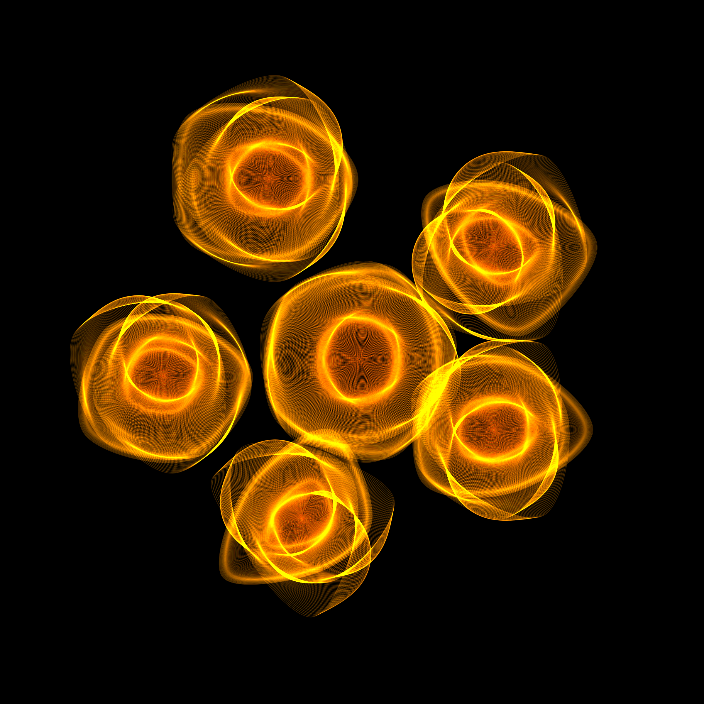 Art Blocks - Art Blocks v2 - Flowers #3829 - NFT # 116003829