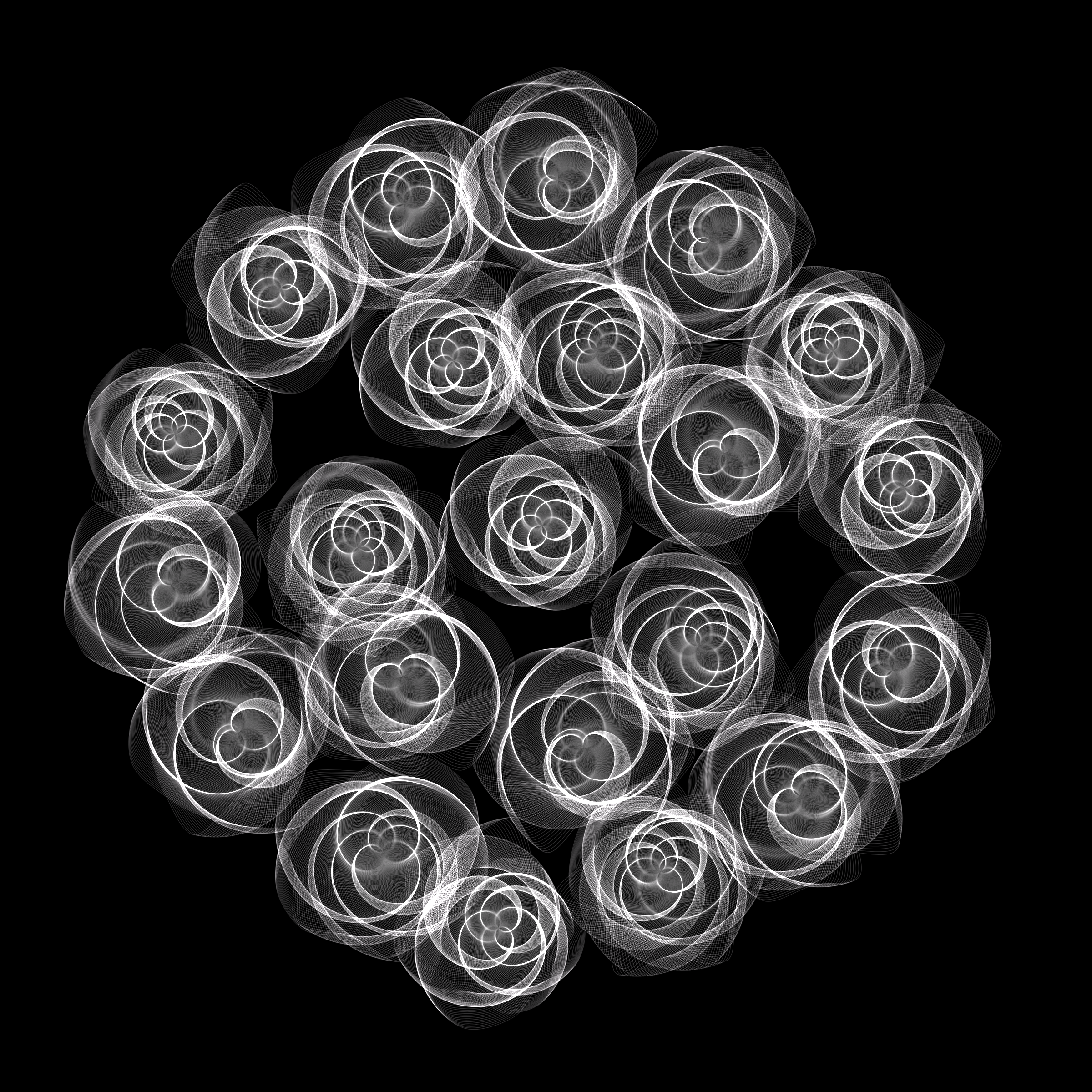 Art Blocks - Art Blocks v2 - Flowers #3831 - NFT # 116003831