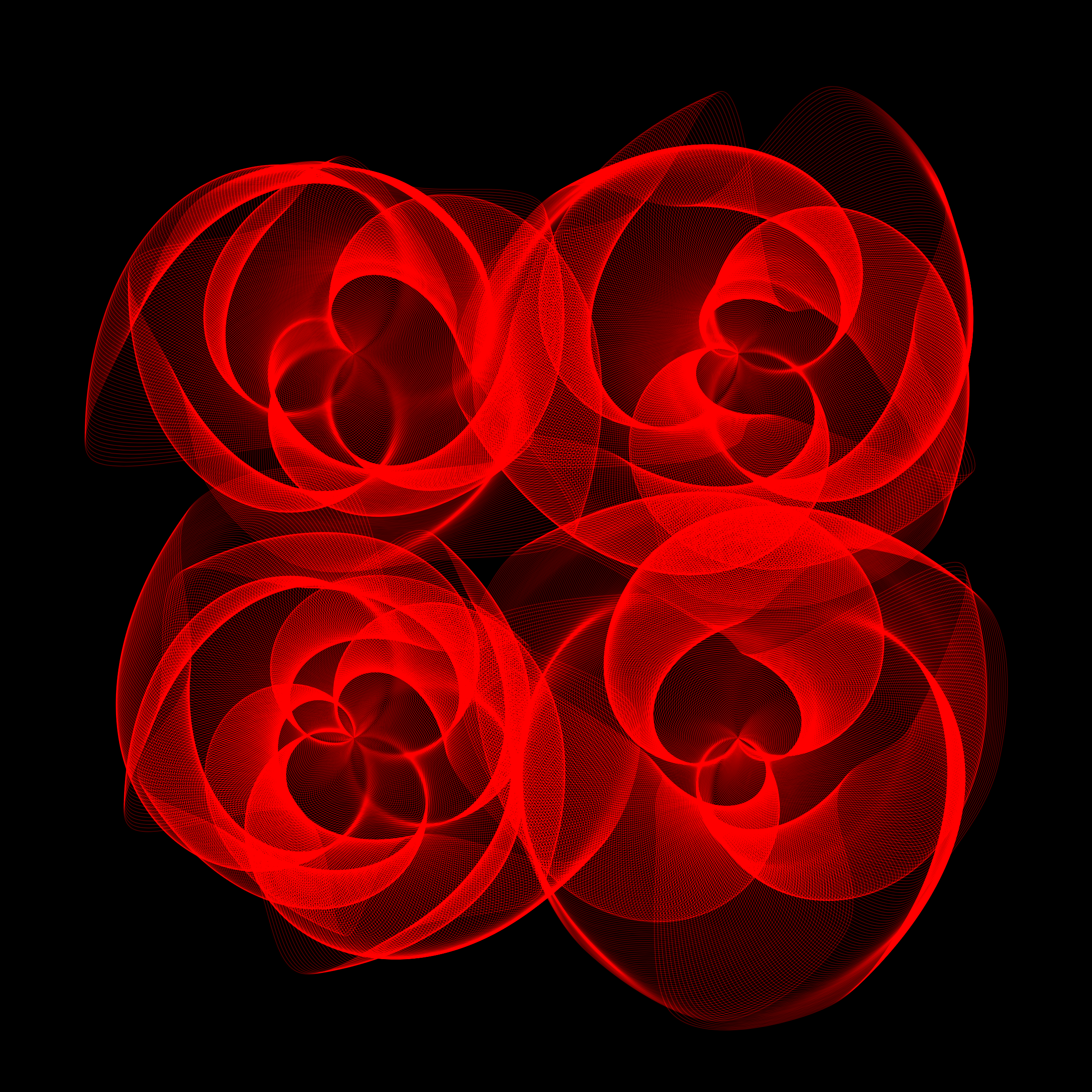 Art Blocks - Art Blocks v2 - Flowers #3833 - NFT # 116003833