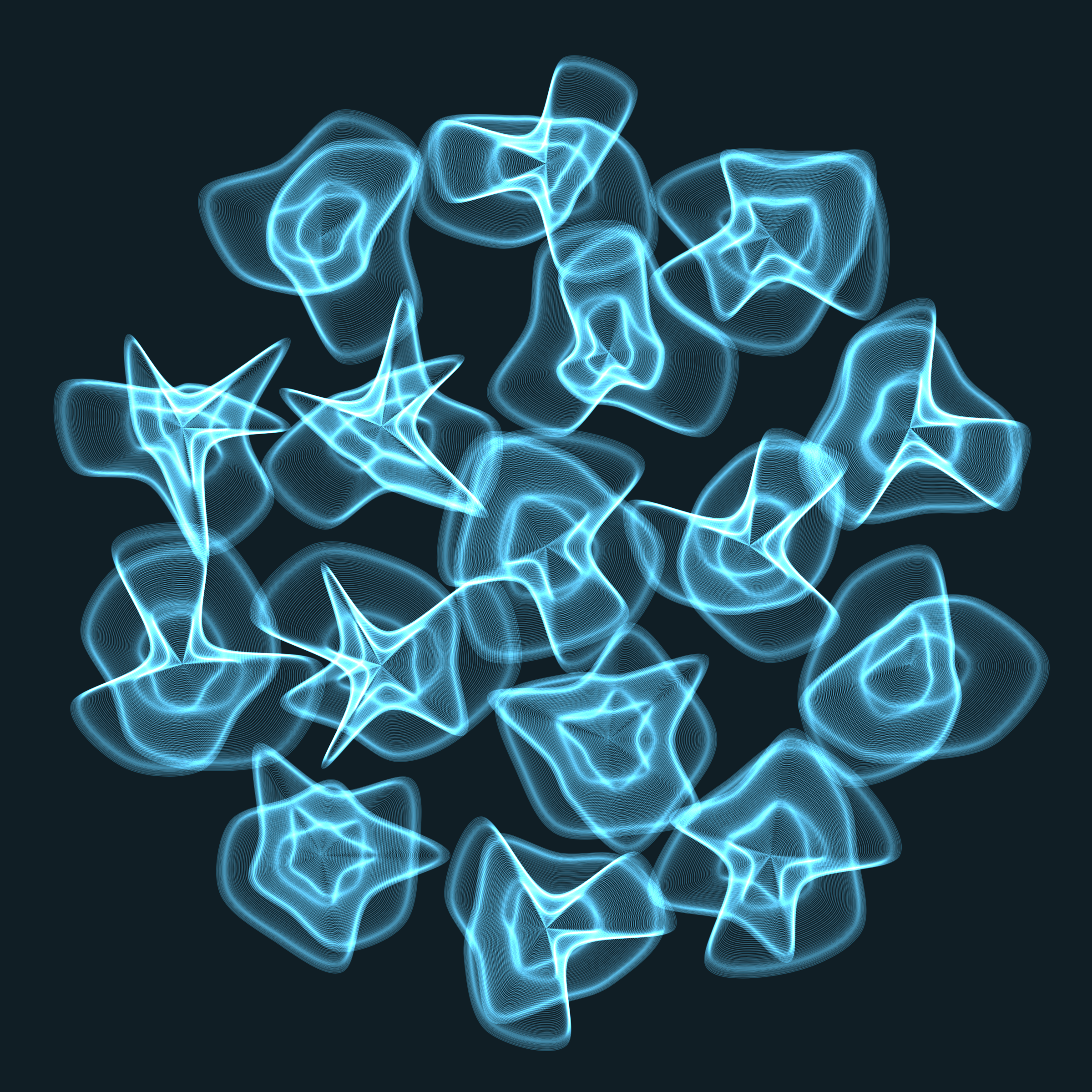 Art Blocks - Art Blocks v2 - Flowers #3842 - NFT # 116003842