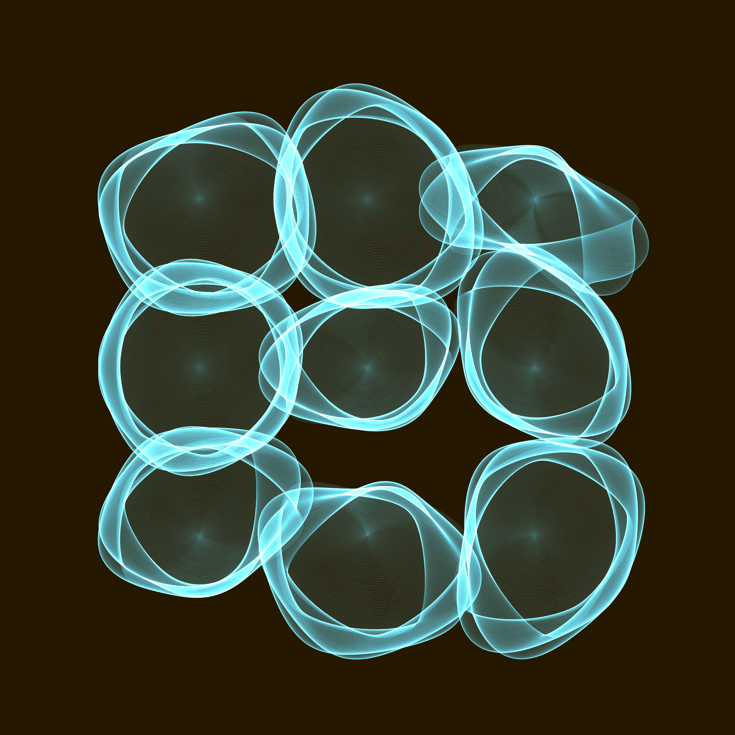 Art Blocks - Art Blocks v2 - Flowers #3845 - NFT # 116003845