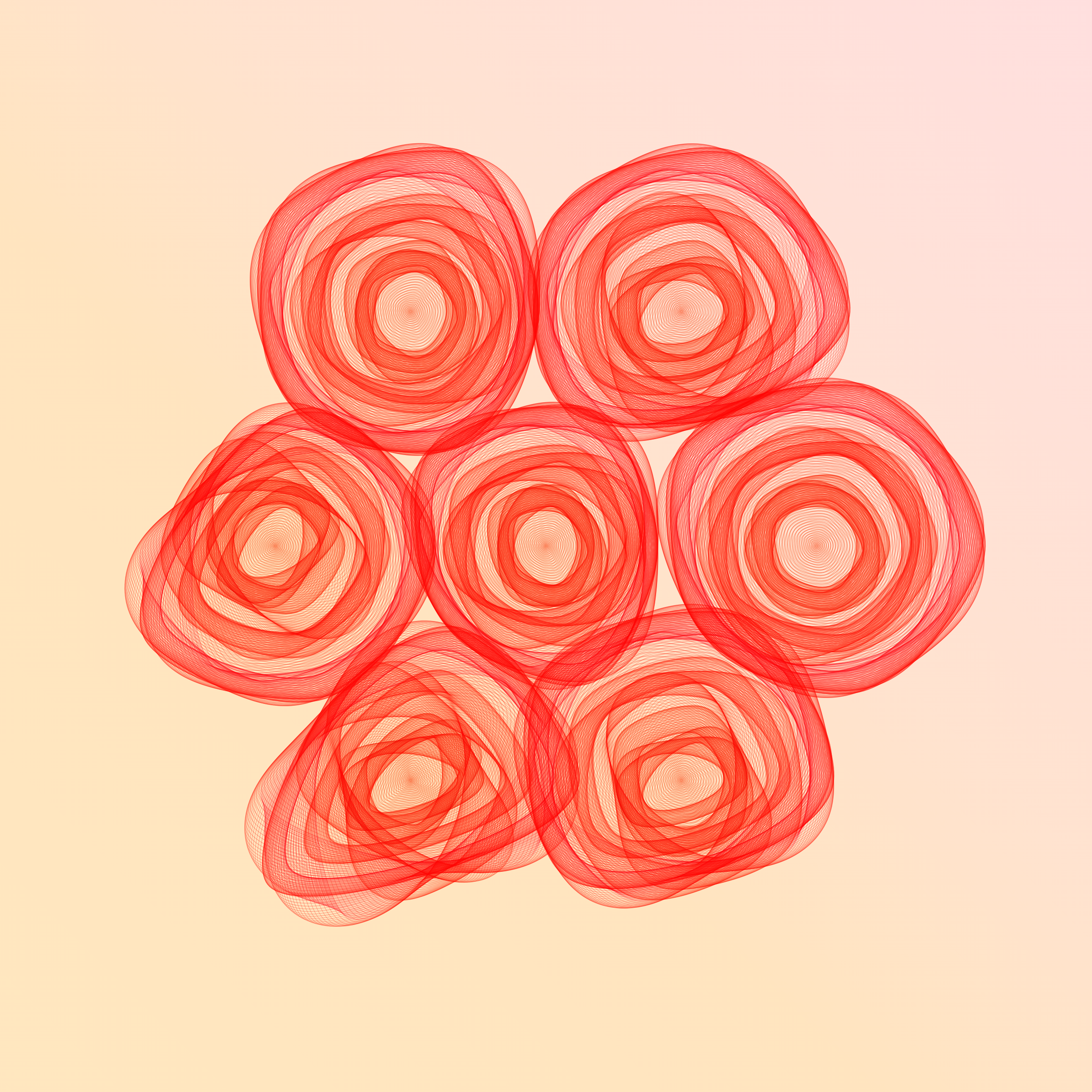 Art Blocks - Art Blocks v2 - Flowers #3847 - NFT # 116003847