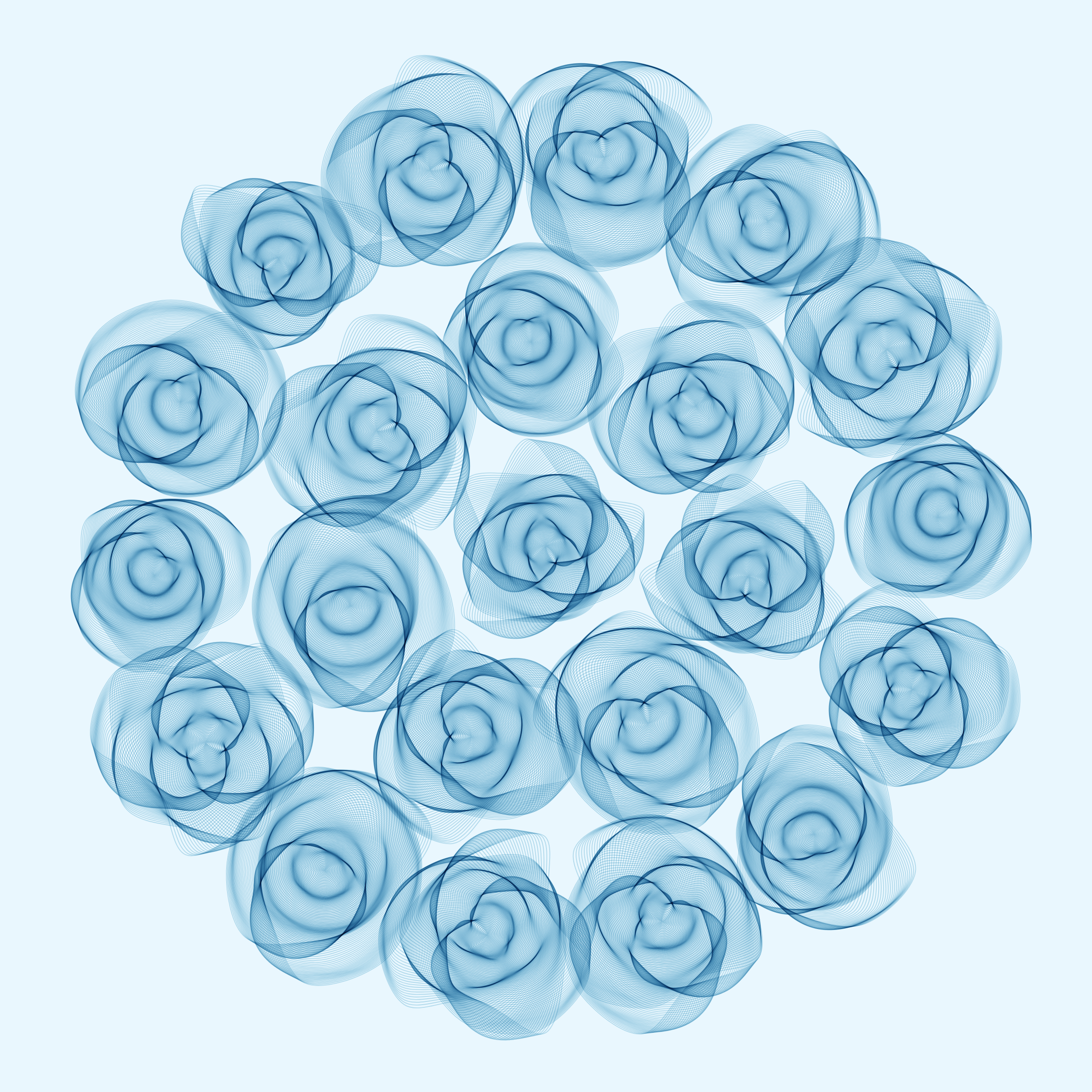 Art Blocks - Art Blocks v2 - Flowers #3850 - NFT # 116003850