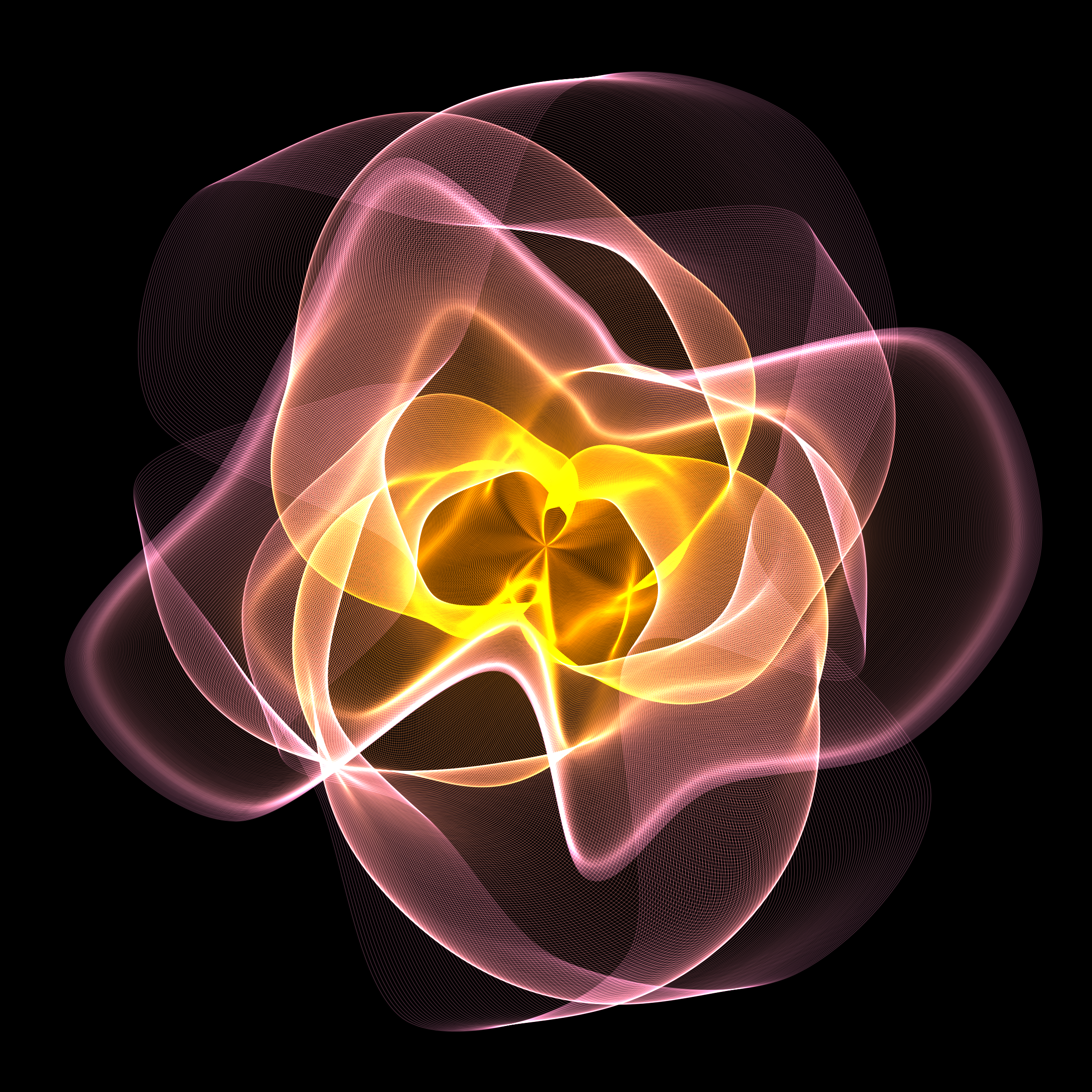 Art Blocks - Art Blocks v2 - Flowers #3853 - NFT # 116003853