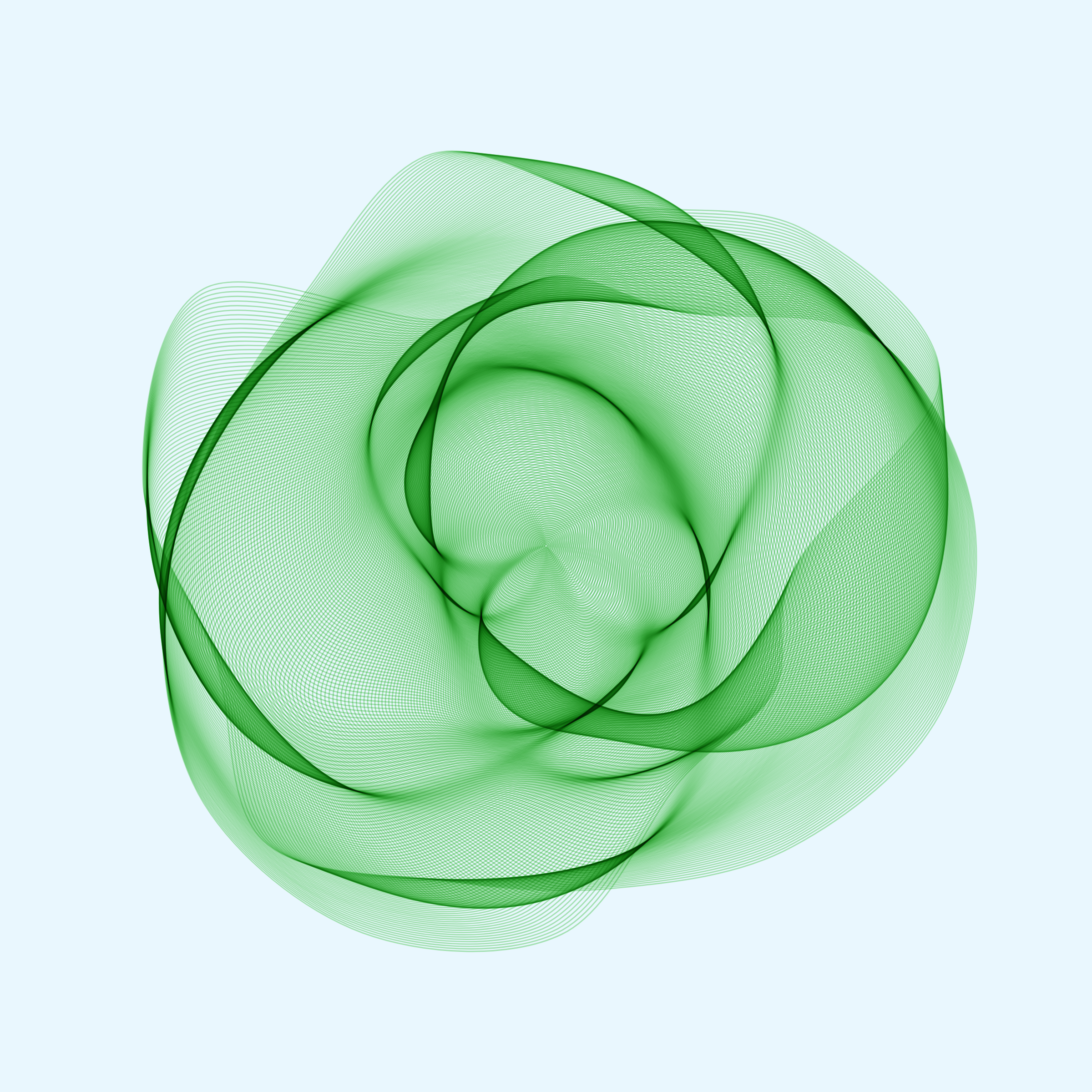 Art Blocks - Art Blocks v2 - Flowers #3855 - NFT # 116003855