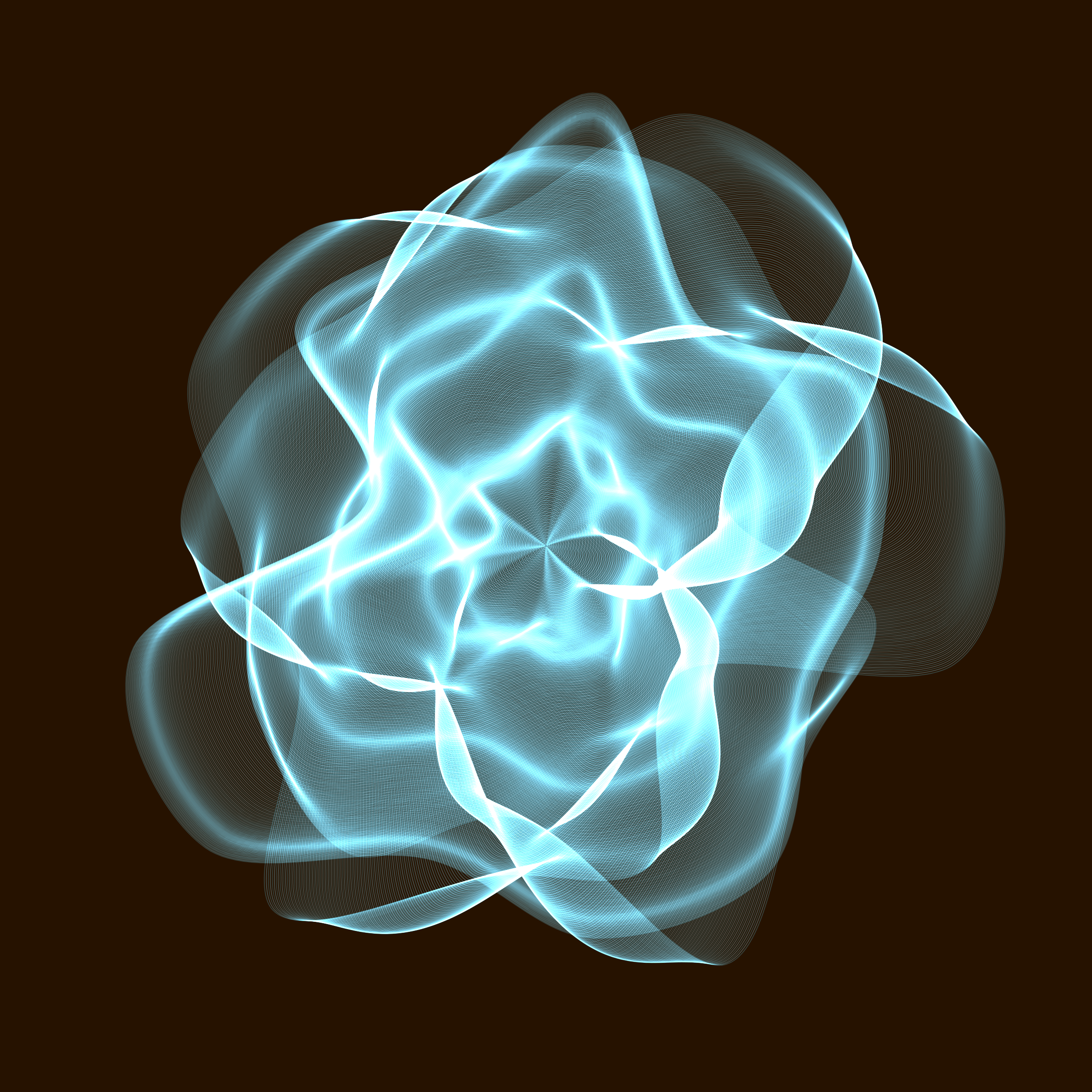 Art Blocks - Art Blocks v2 - Flowers #3857 - NFT # 116003857