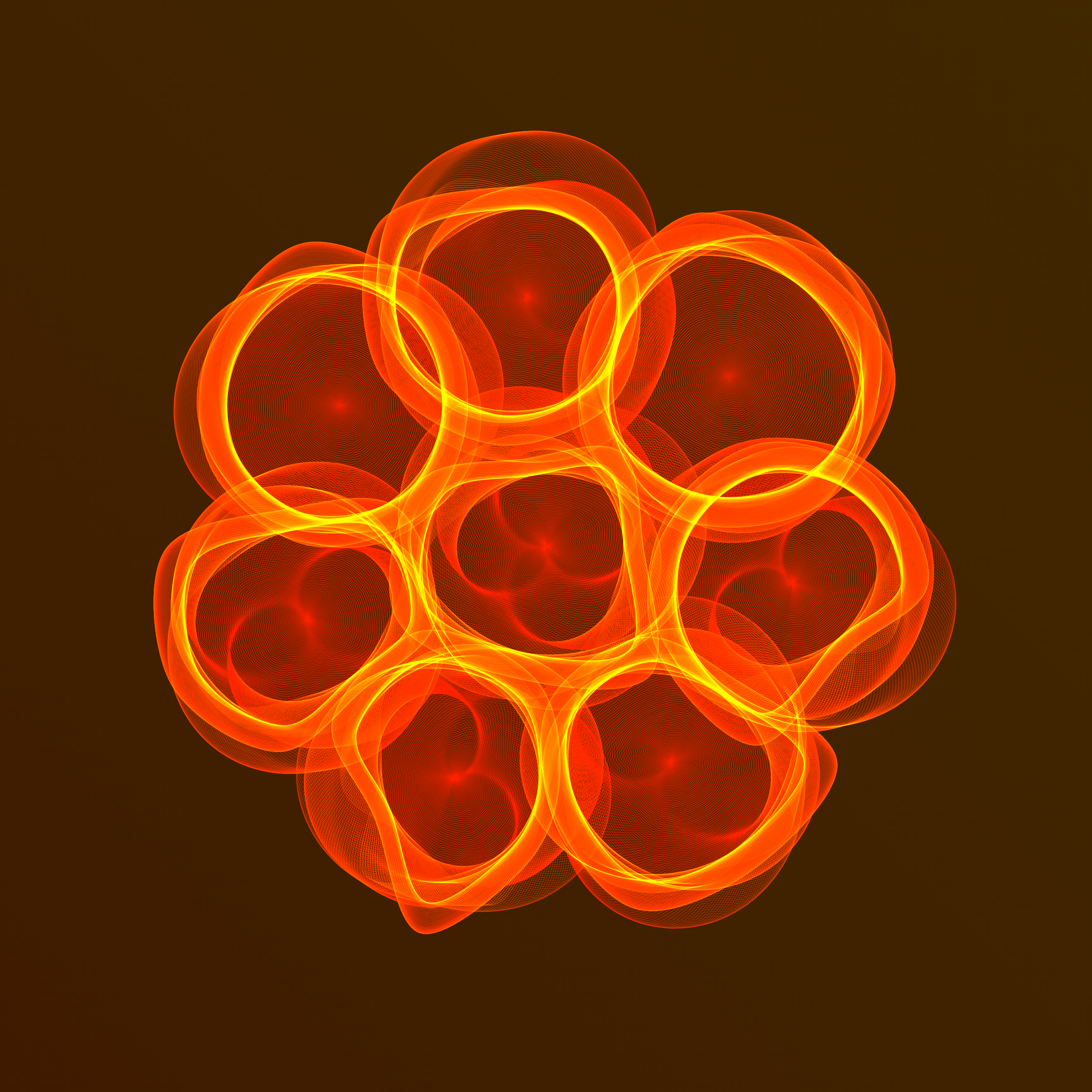 Art Blocks - Art Blocks v2 - Flowers #3864 - NFT # 116003864