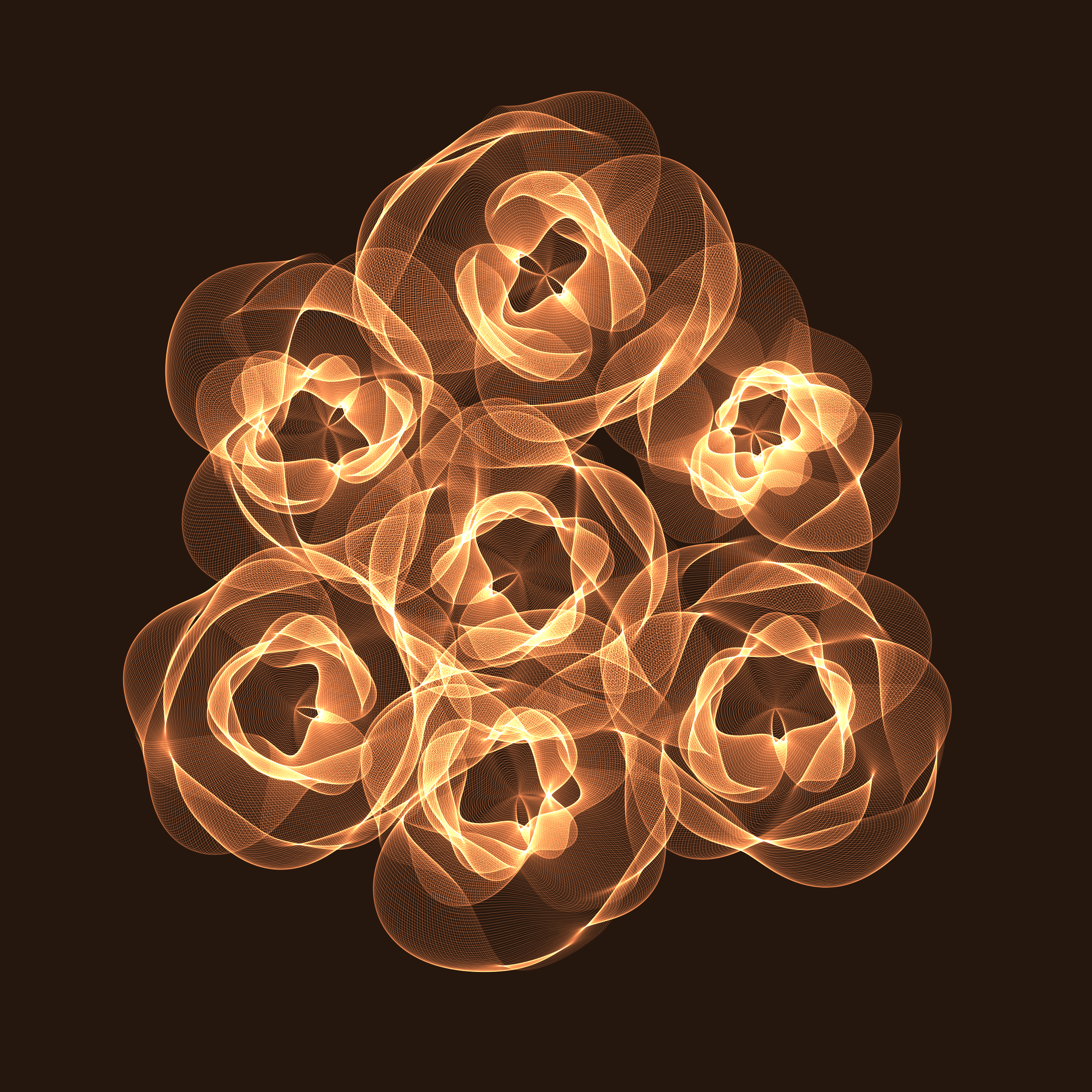 Art Blocks - Art Blocks v2 - Flowers #3865 - NFT # 116003865